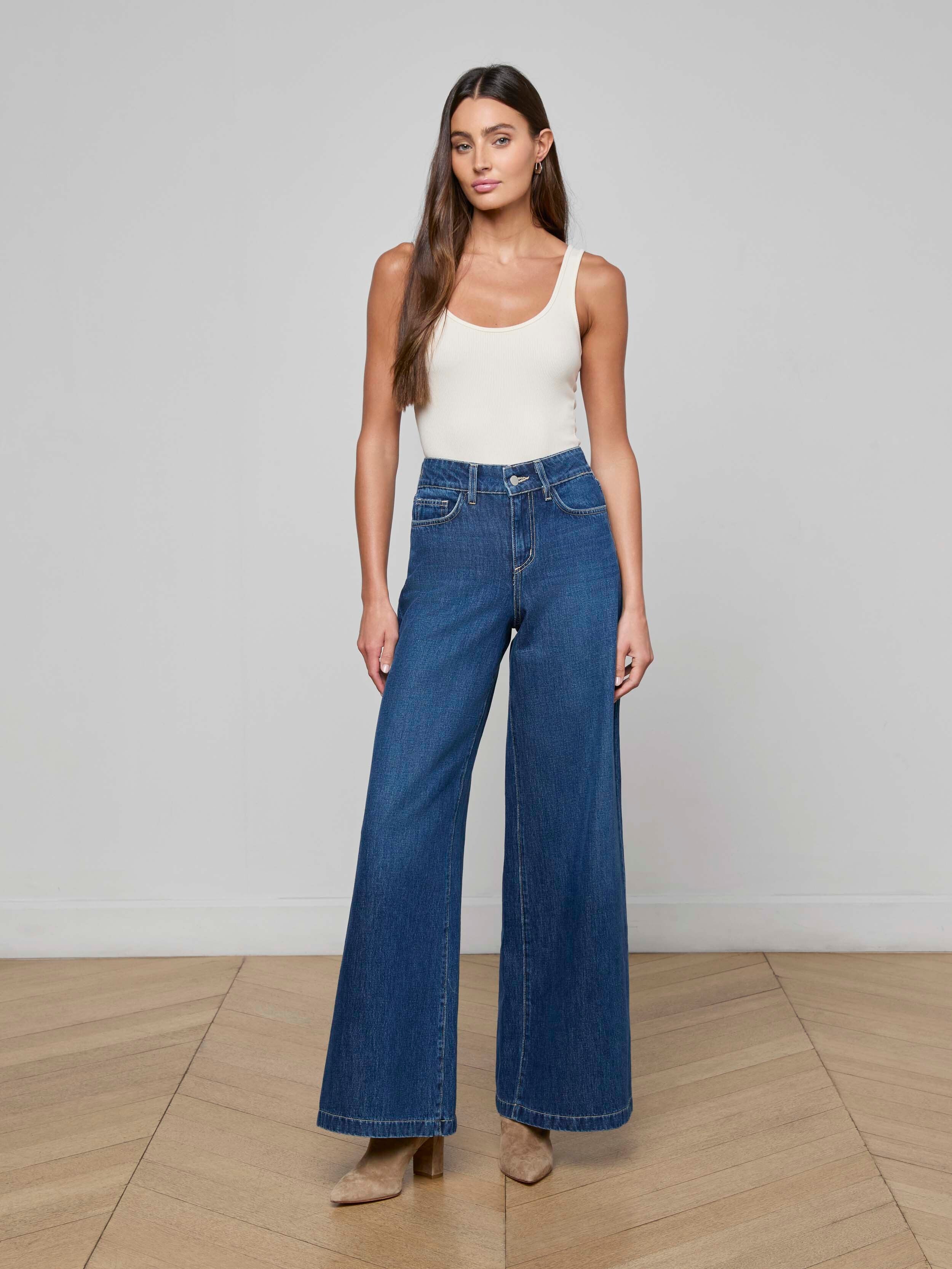 L'AGENCE - Pacey Wide - Leg Jean - Image 6