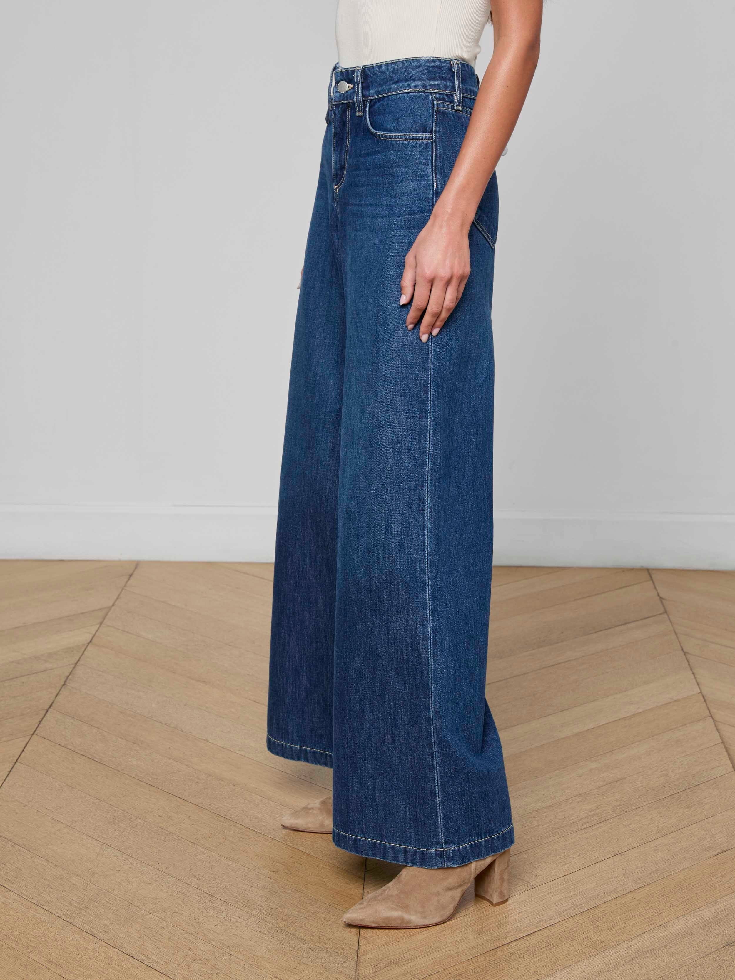 L'AGENCE - Pacey Wide - Leg Jean - Image 8
