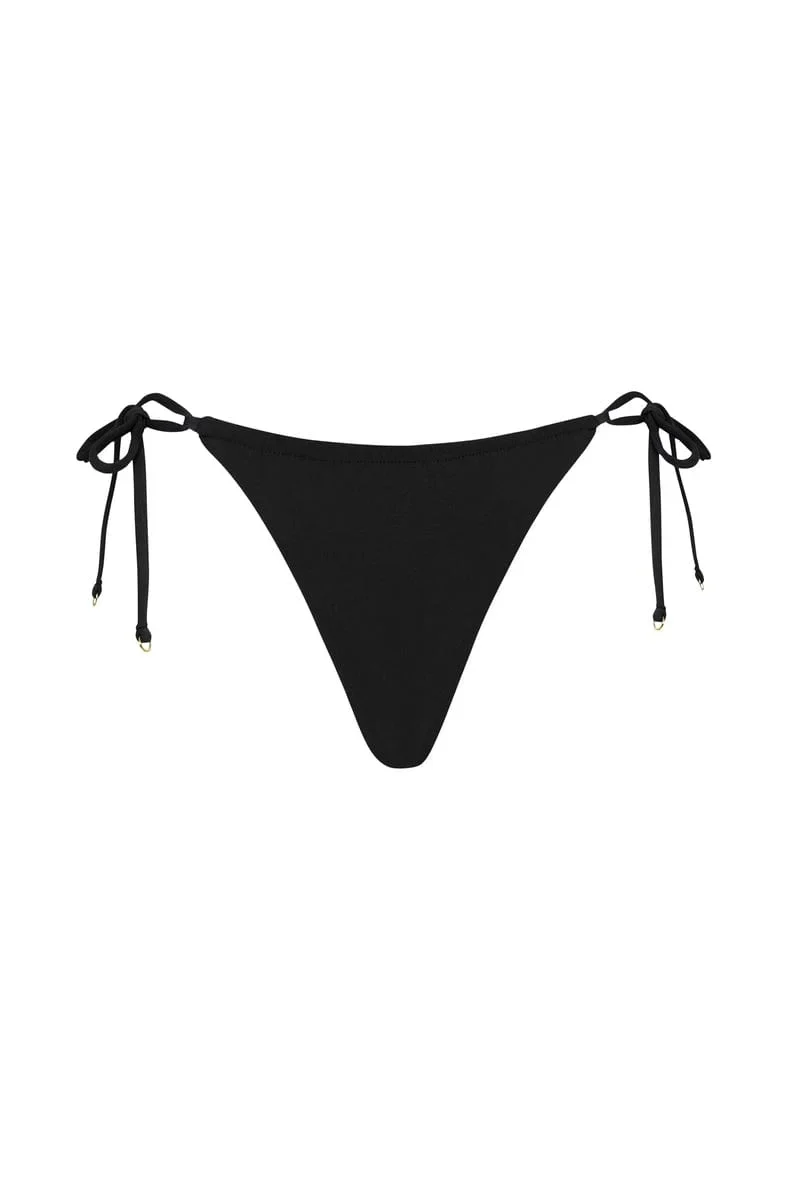 Faithfull - Pacific Bikini Bottoms Black - Final Sale - Image 7