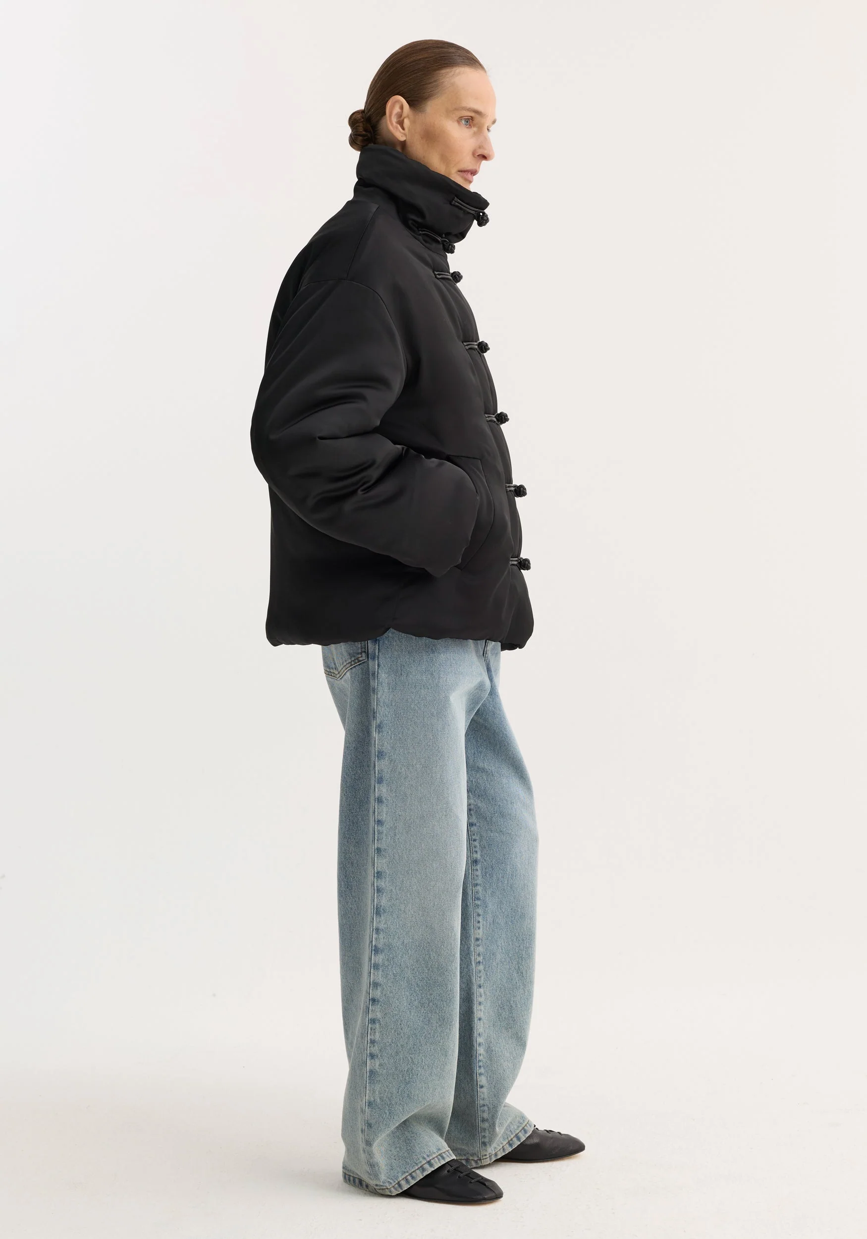 ROHE - Padded puffer jacket | black - Image 2