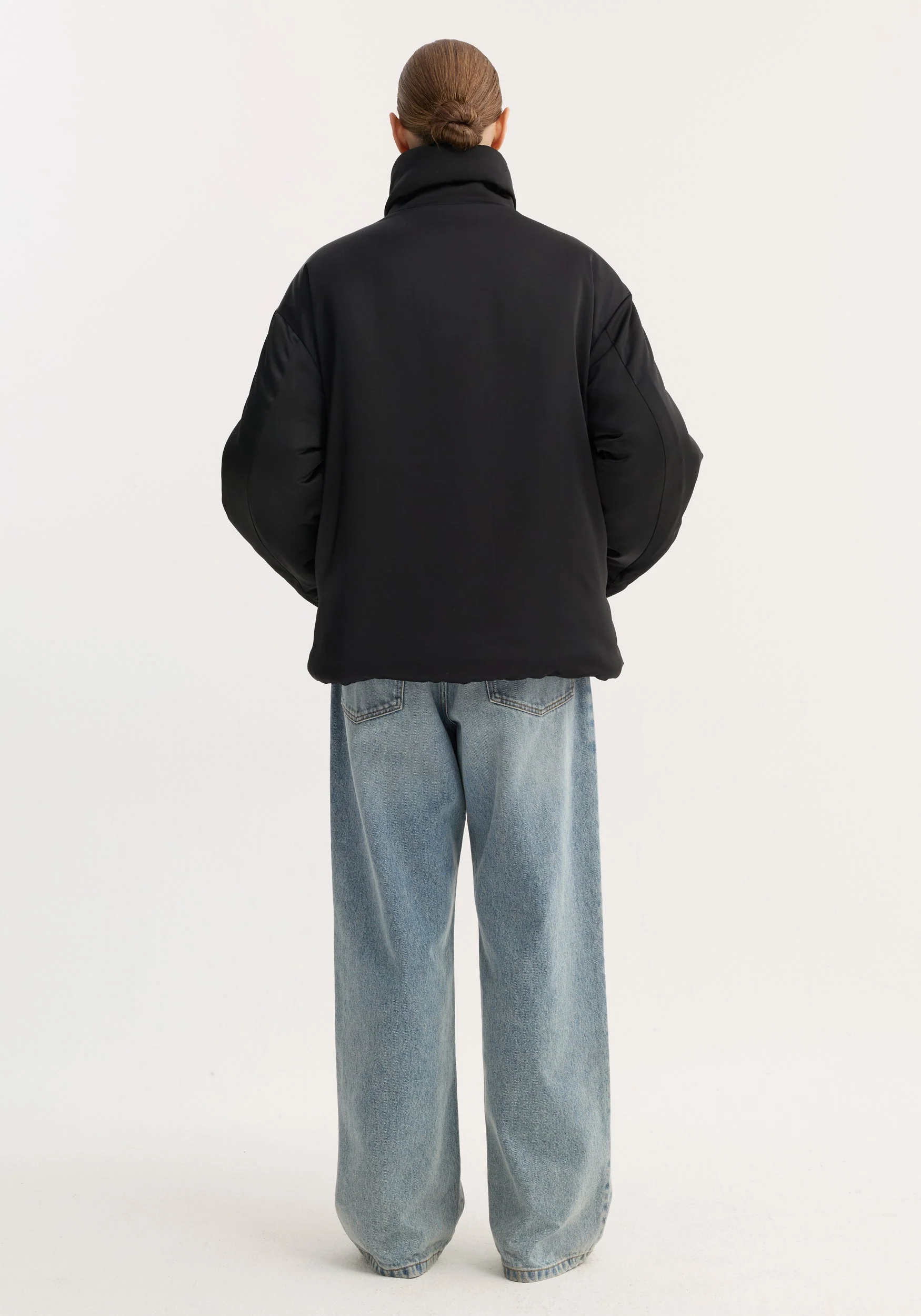 ROHE - Padded puffer jacket | black - Image 4