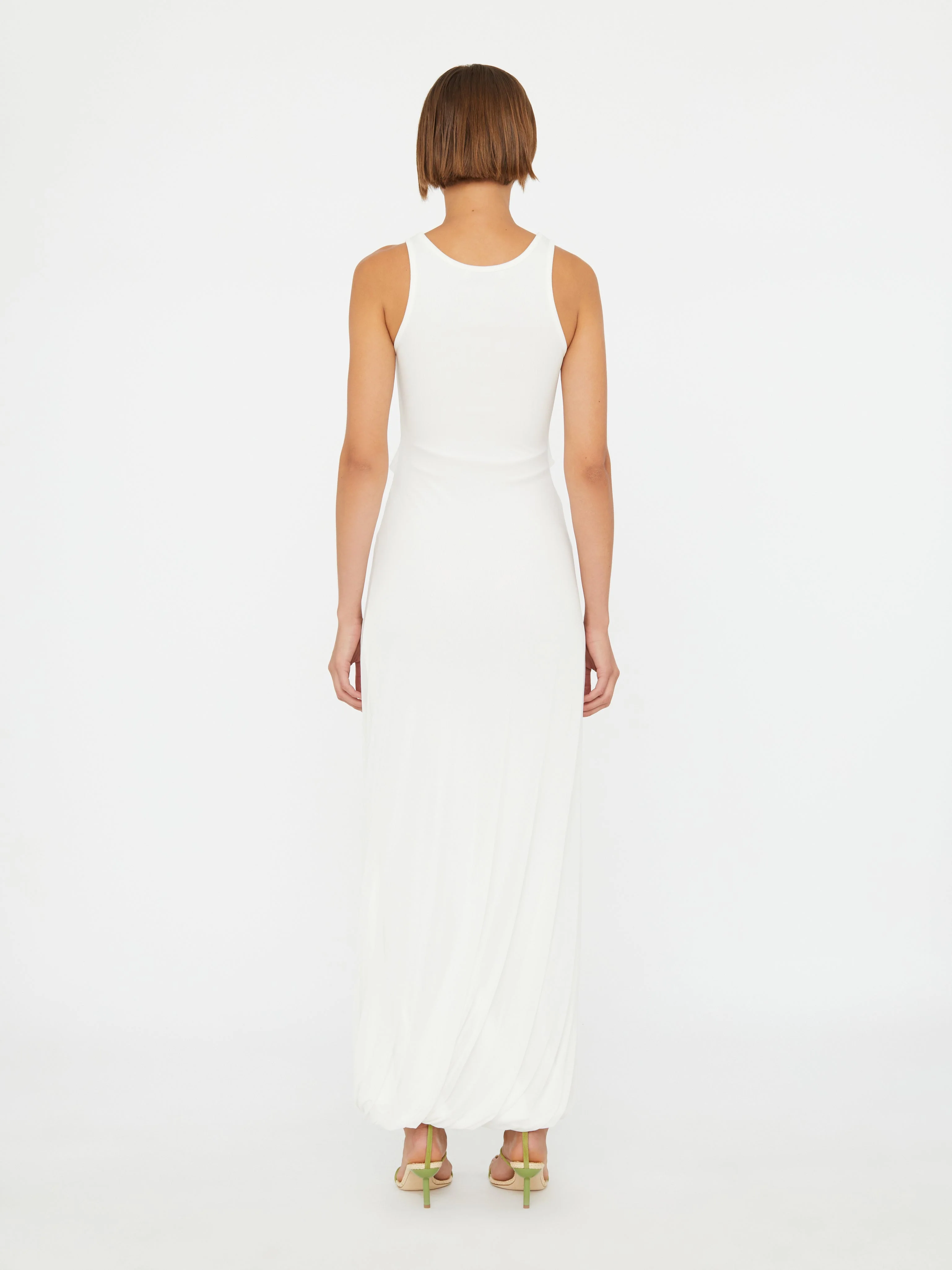 Christopher Esber - Paisley Overlay Disconnect Encased Dress - Image 4