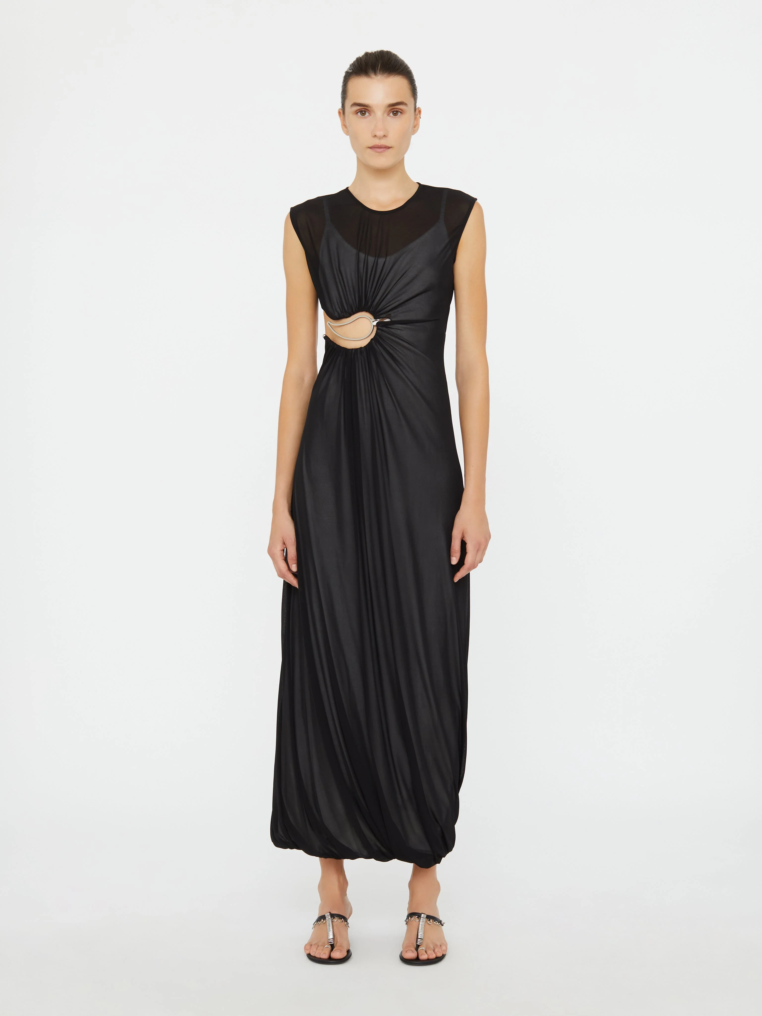 Christopher Esber - Paisley Overlay Encased Tank Dress