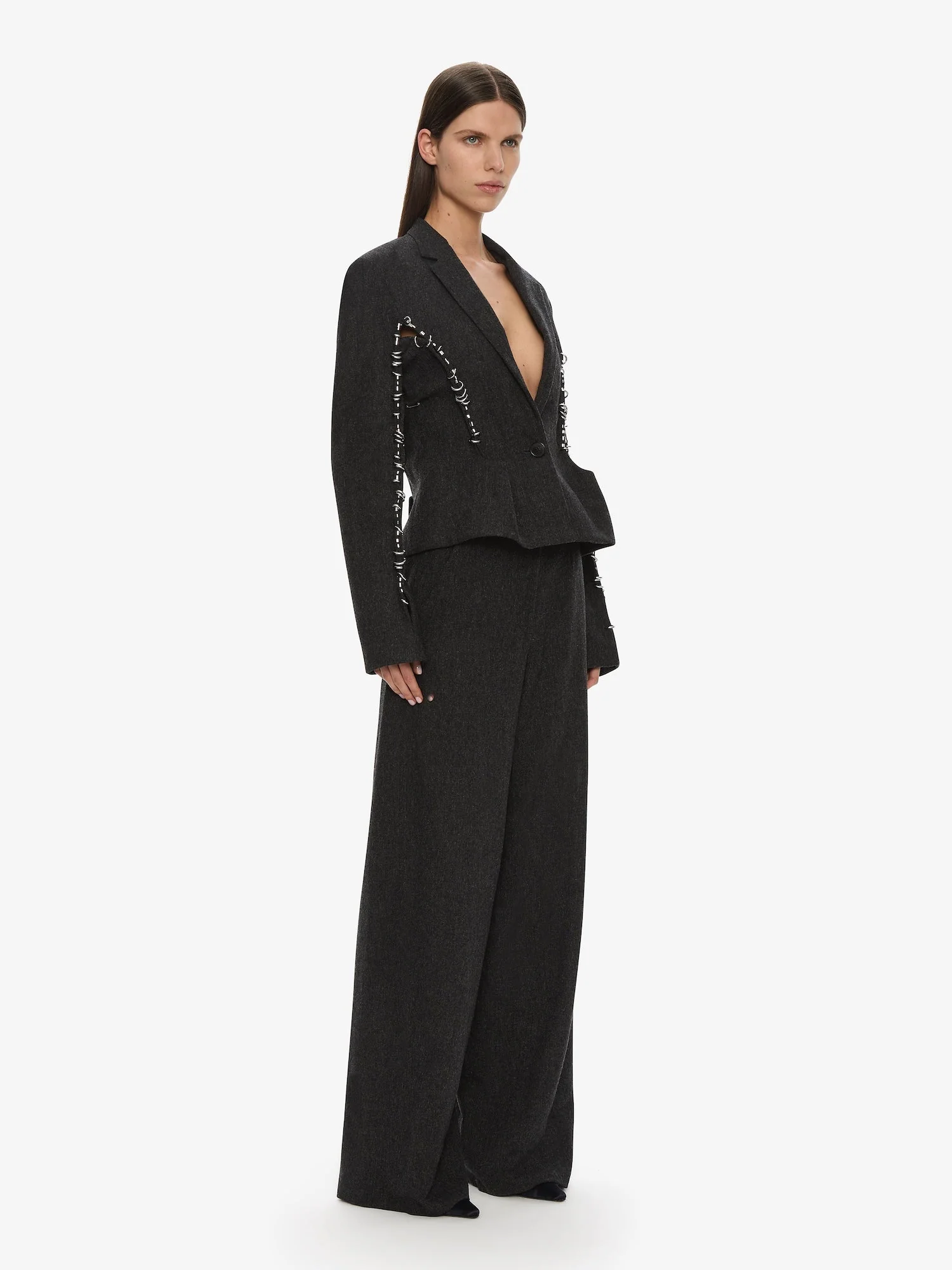 Christopher Esber - Palmas Pierced Blazer - Image 5