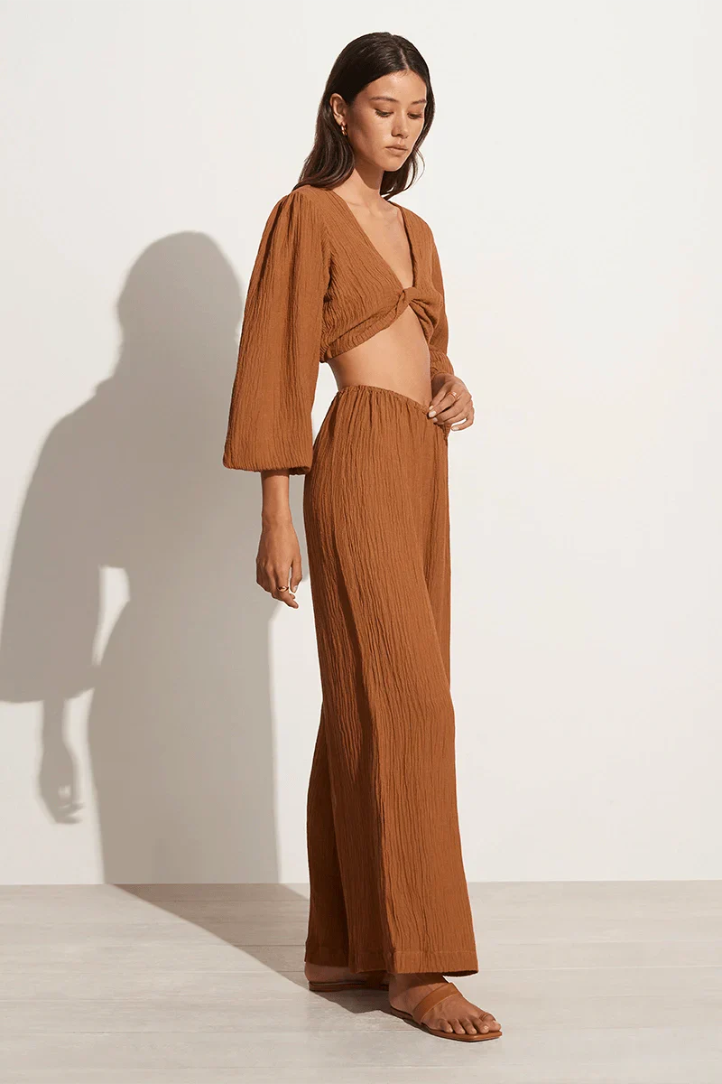 Faithfull - Palmera Top Caramel - Final Sale - Image 4