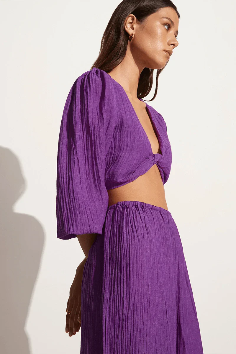 Faithfull - Palmera Top Violet - Final Sale - Image 4