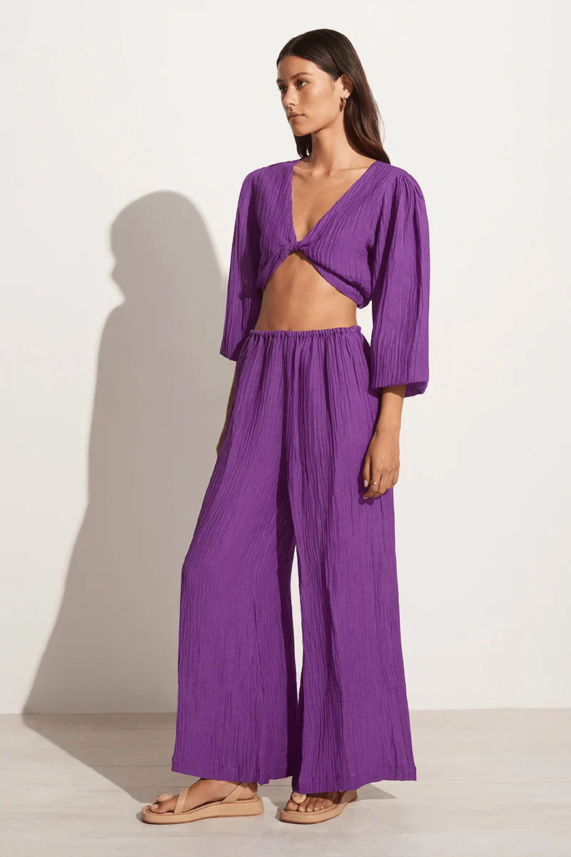 Faithfull - Palmera Top Violet - Final Sale - Image 5