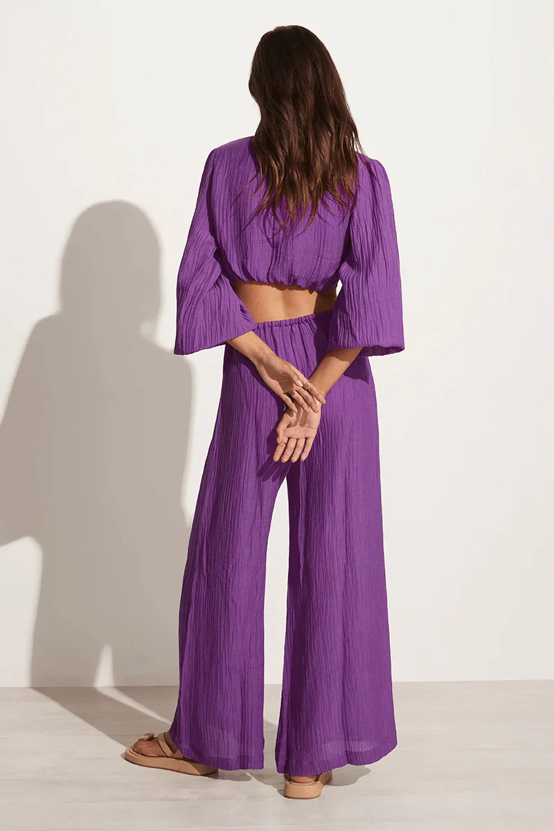 Faithfull - Palmera Top Violet - Final Sale - Image 6