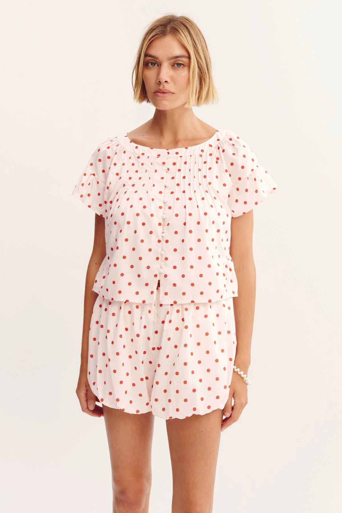 Posse - PALOMA BLOUSE - PETITE POLKA DOT - Image 4