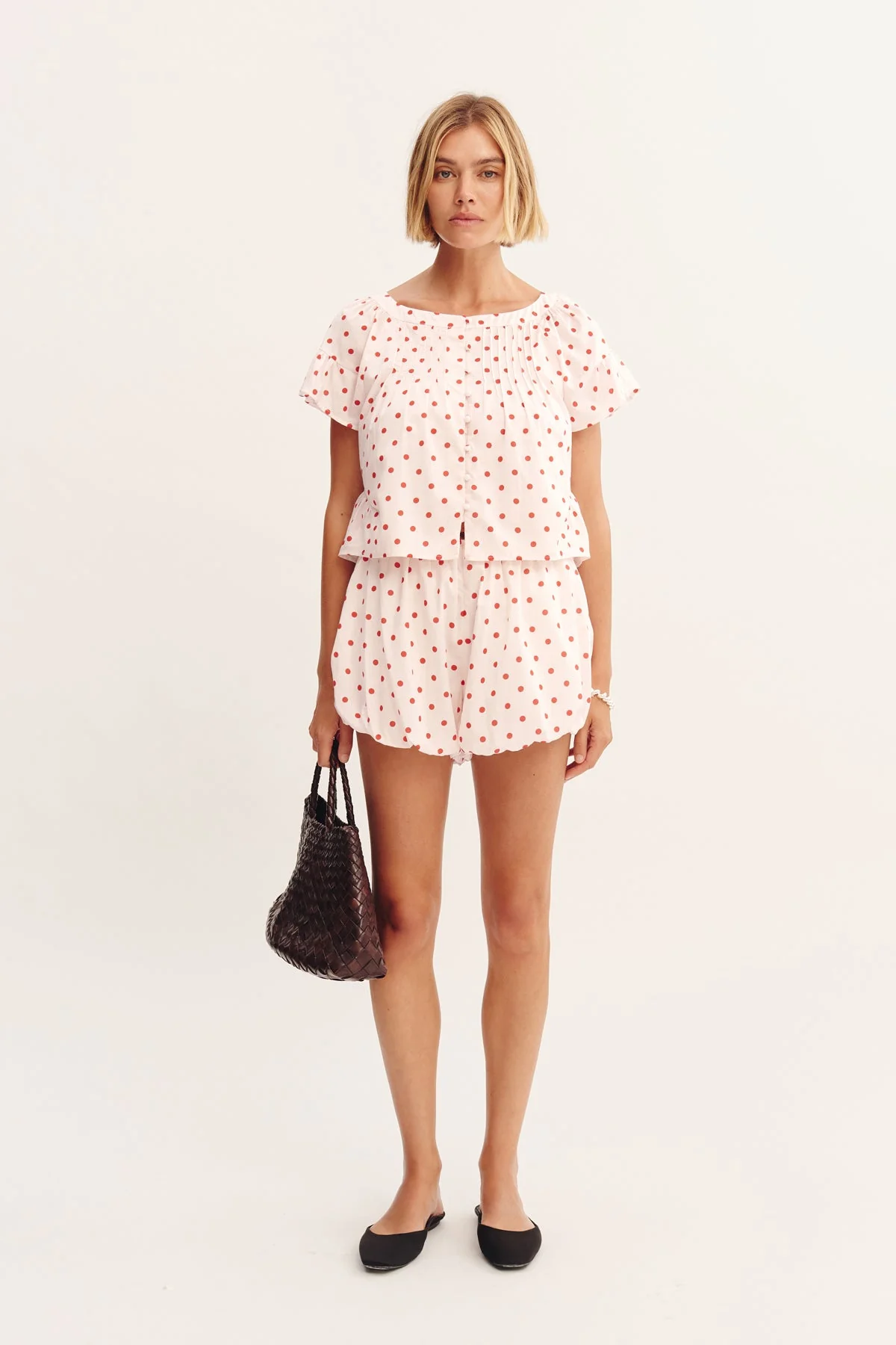 Posse - PALOMA BLOUSE - PETITE POLKA DOT - Image 5