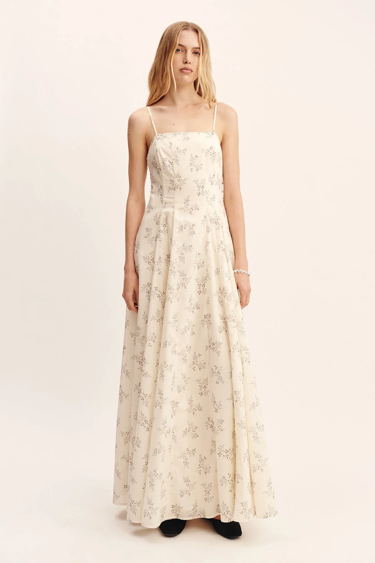 Posse - PALOMA MAXI DRESS - BLUE BLOOMS