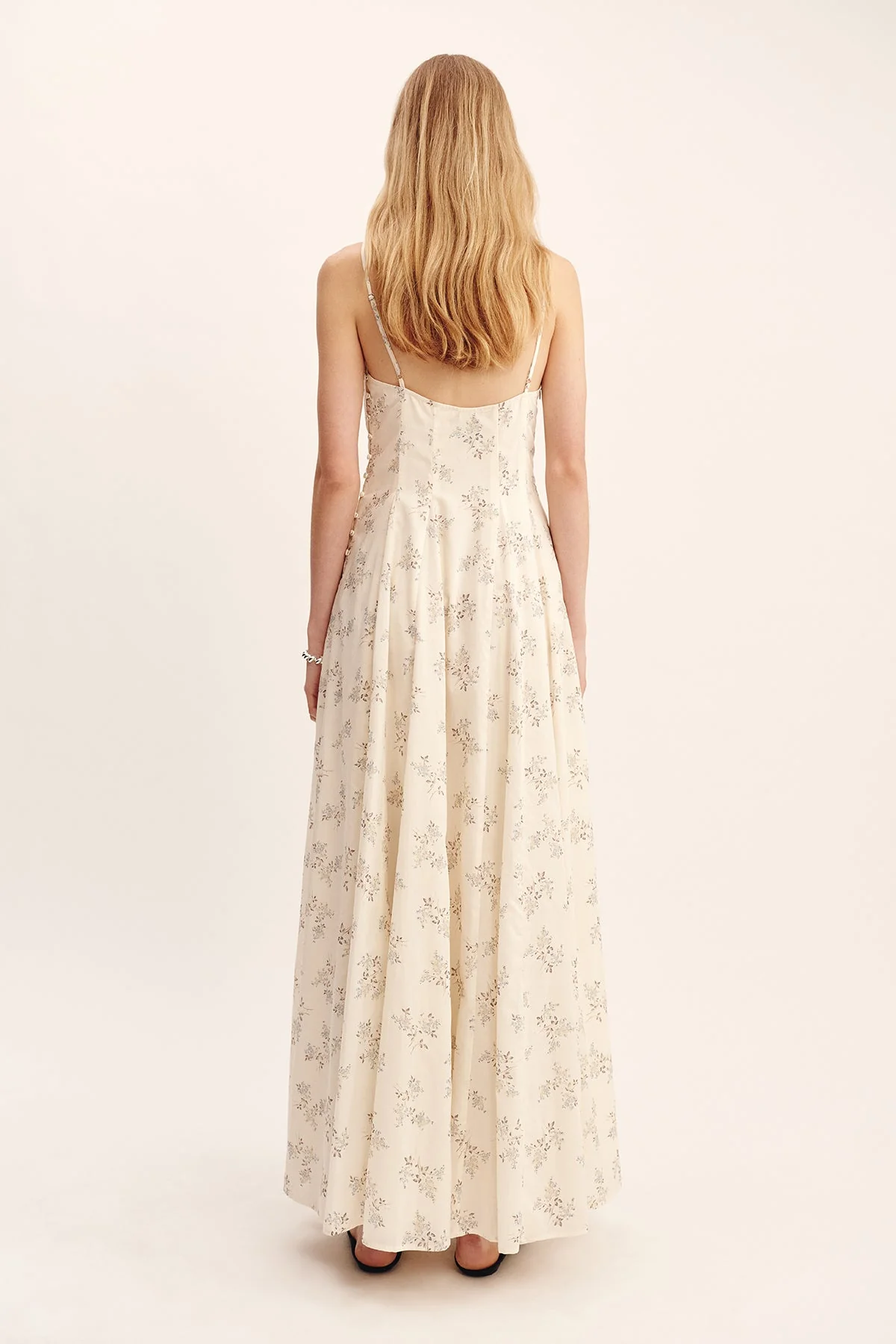 Posse - PALOMA MAXI DRESS - BLUE BLOOMS - Image 4