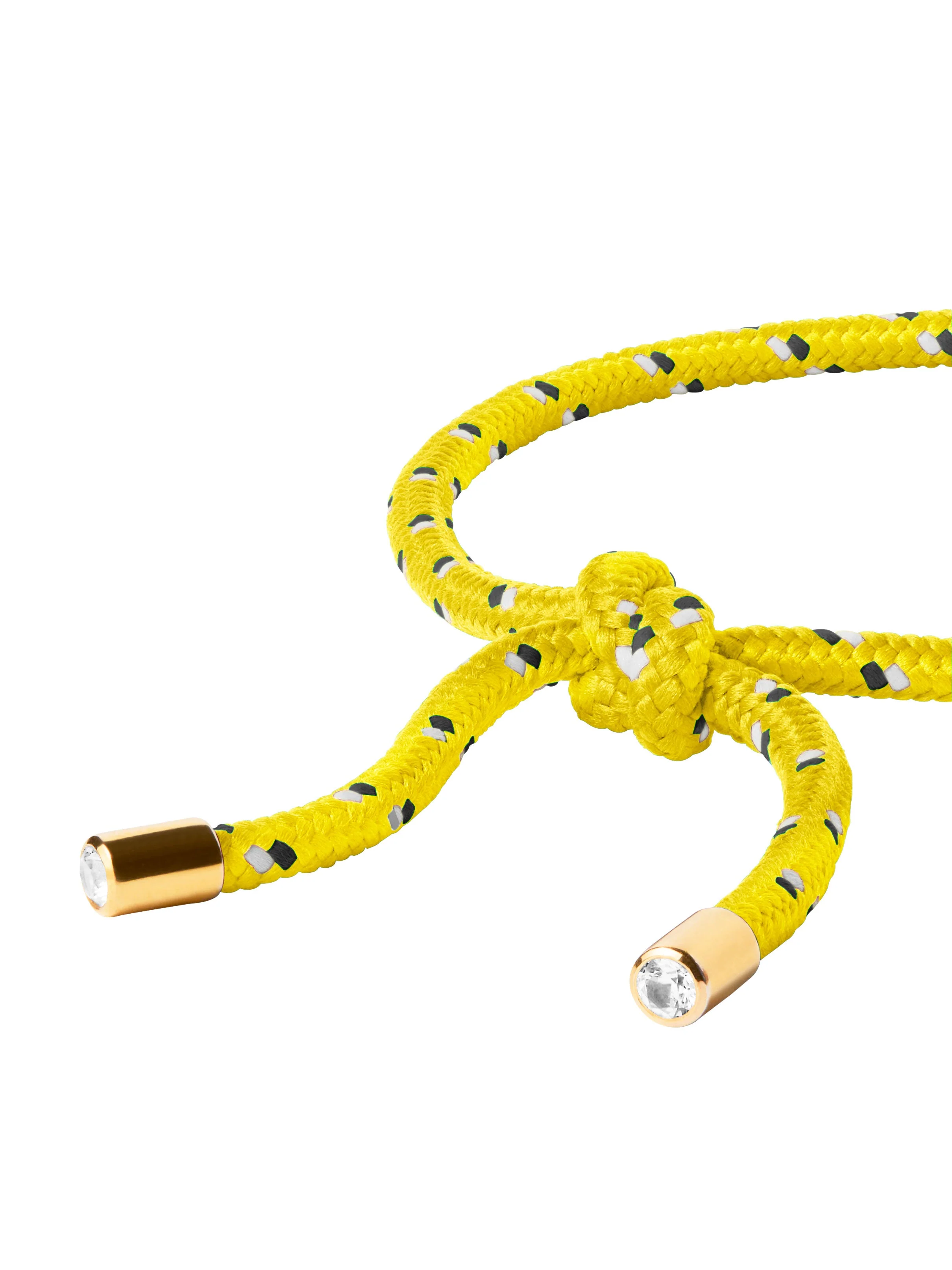 Dorsey - PARACORD JAUNE TIE ANKLET, GOLD