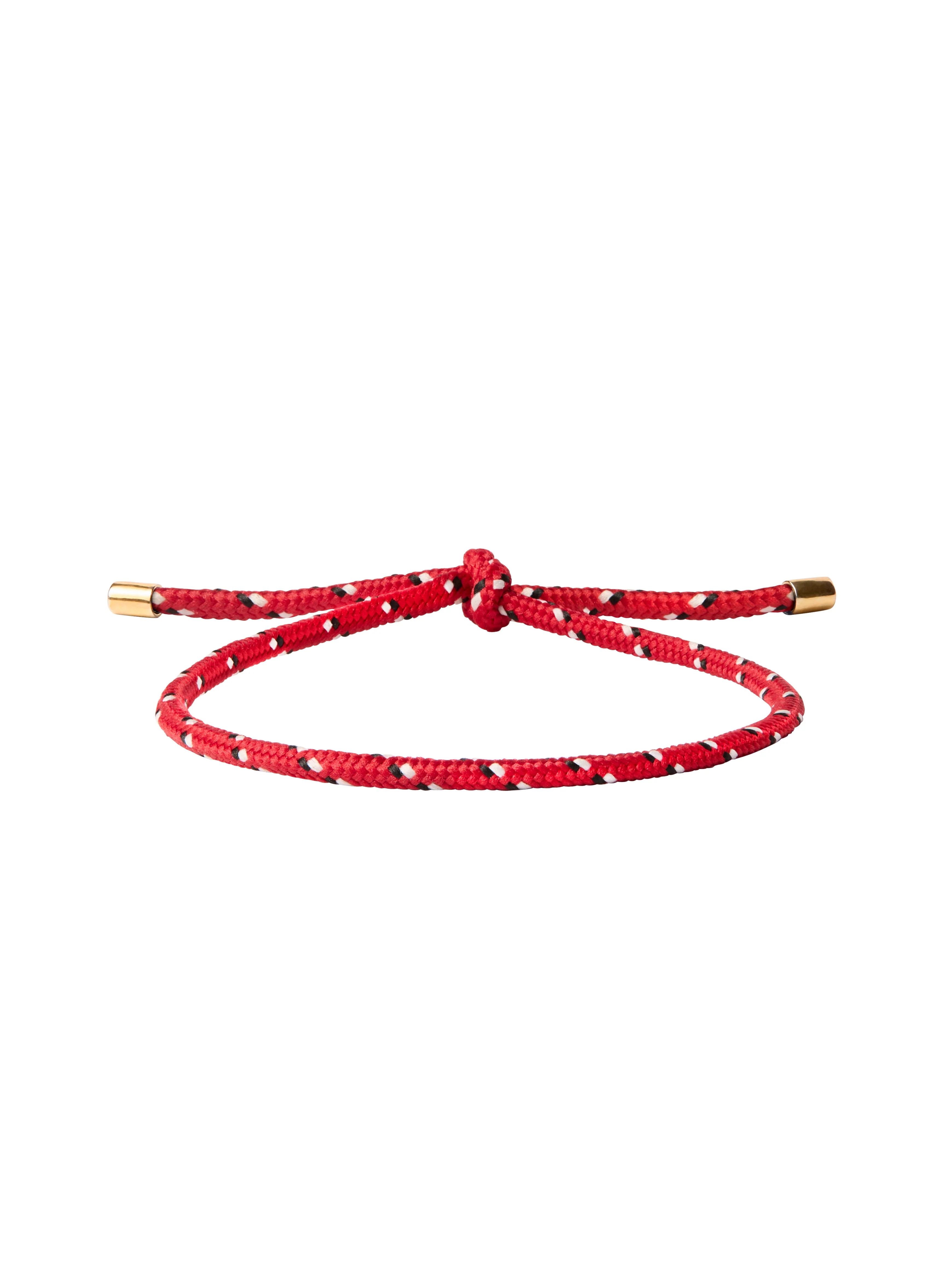 Dorsey - PARACORD ROUGE TIE ANKLET, GOLD - Image 2