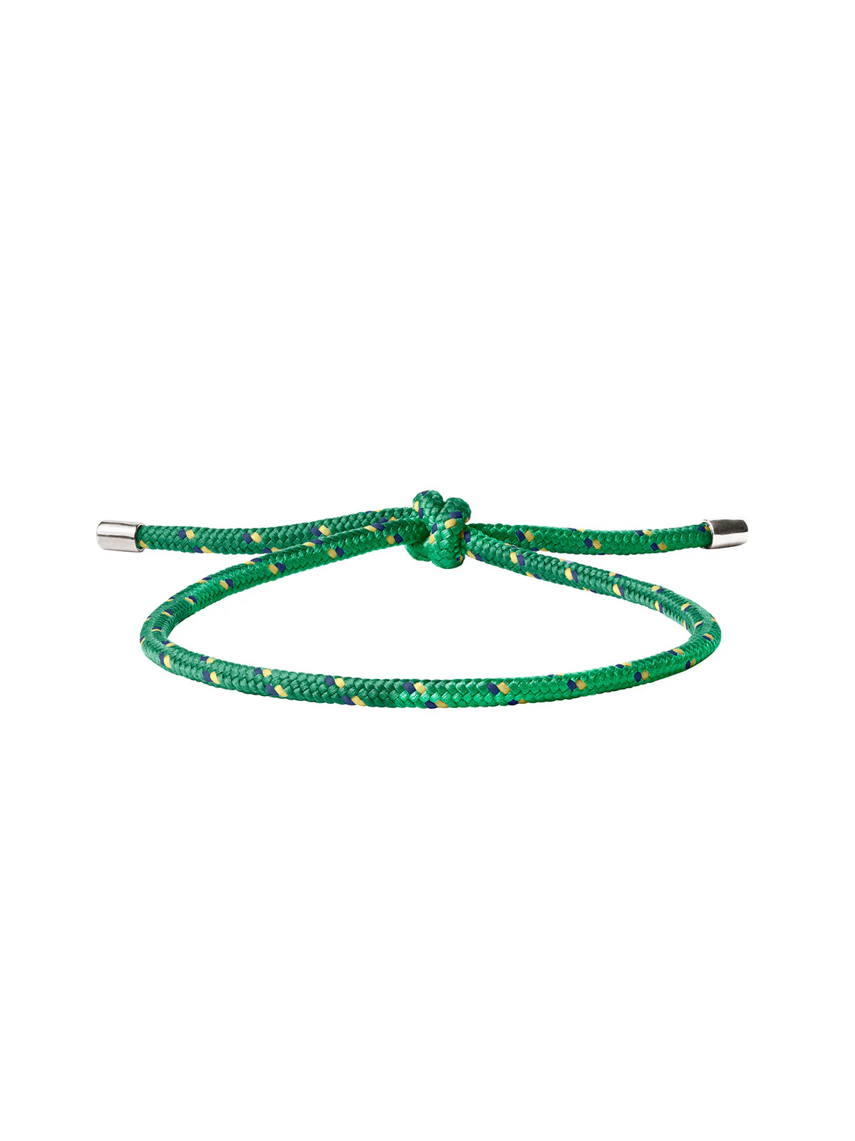 Dorsey - PARACORD VERT TIE ANKLET, SILVER - Image 2