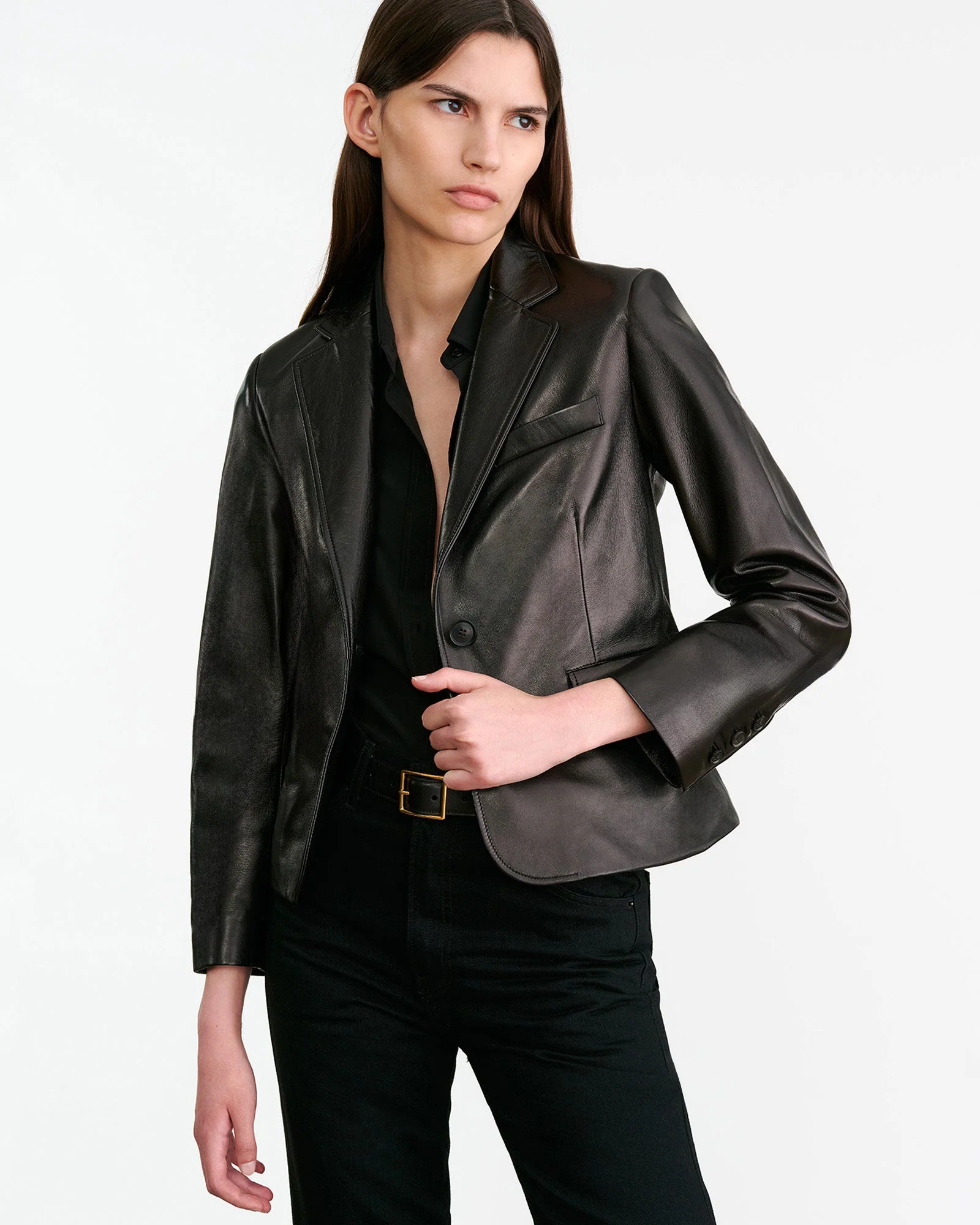 Nili Lotan - PASCALE LEATHER JACKET - Image 2