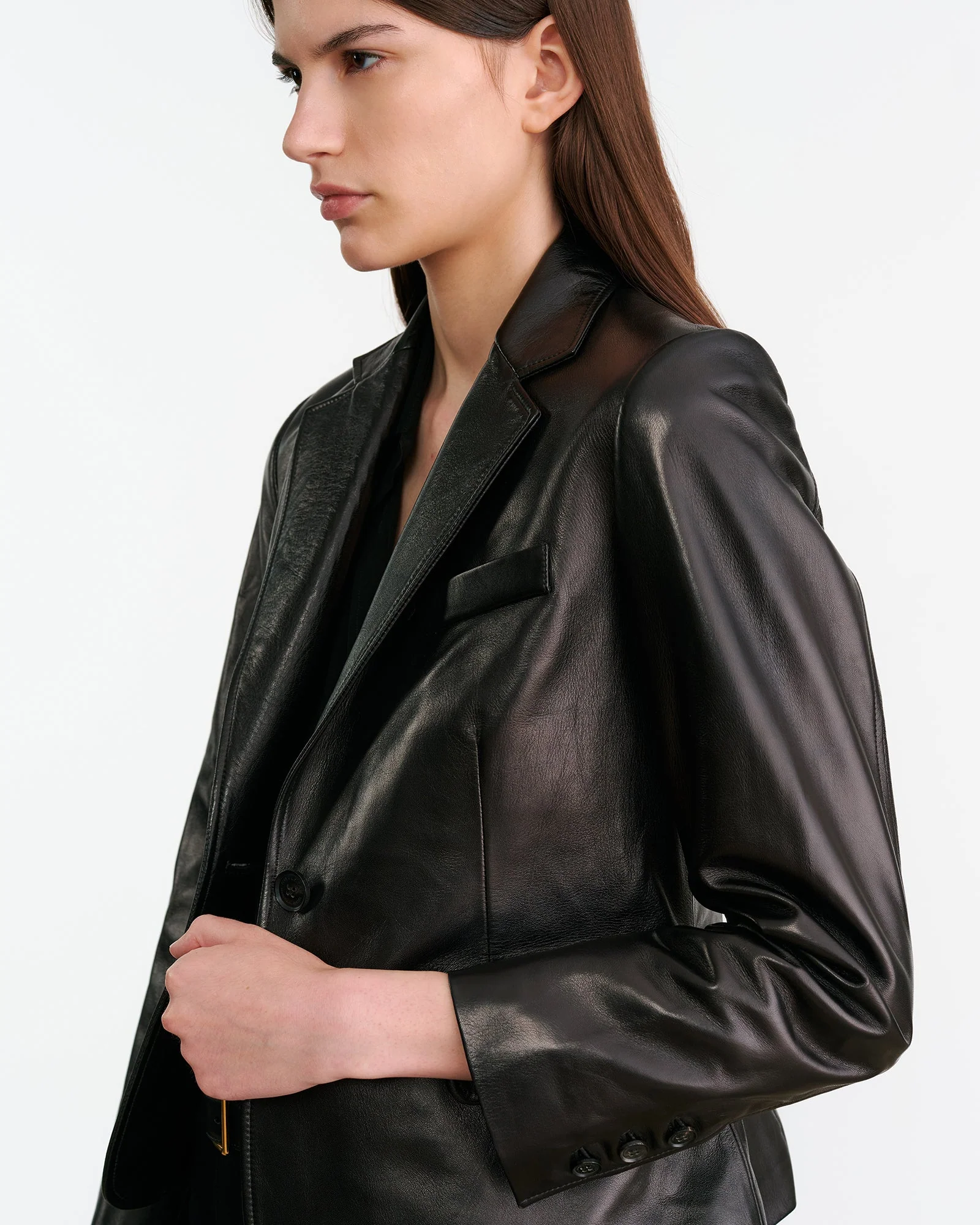 Nili Lotan - PASCALE LEATHER JACKET - Image 4