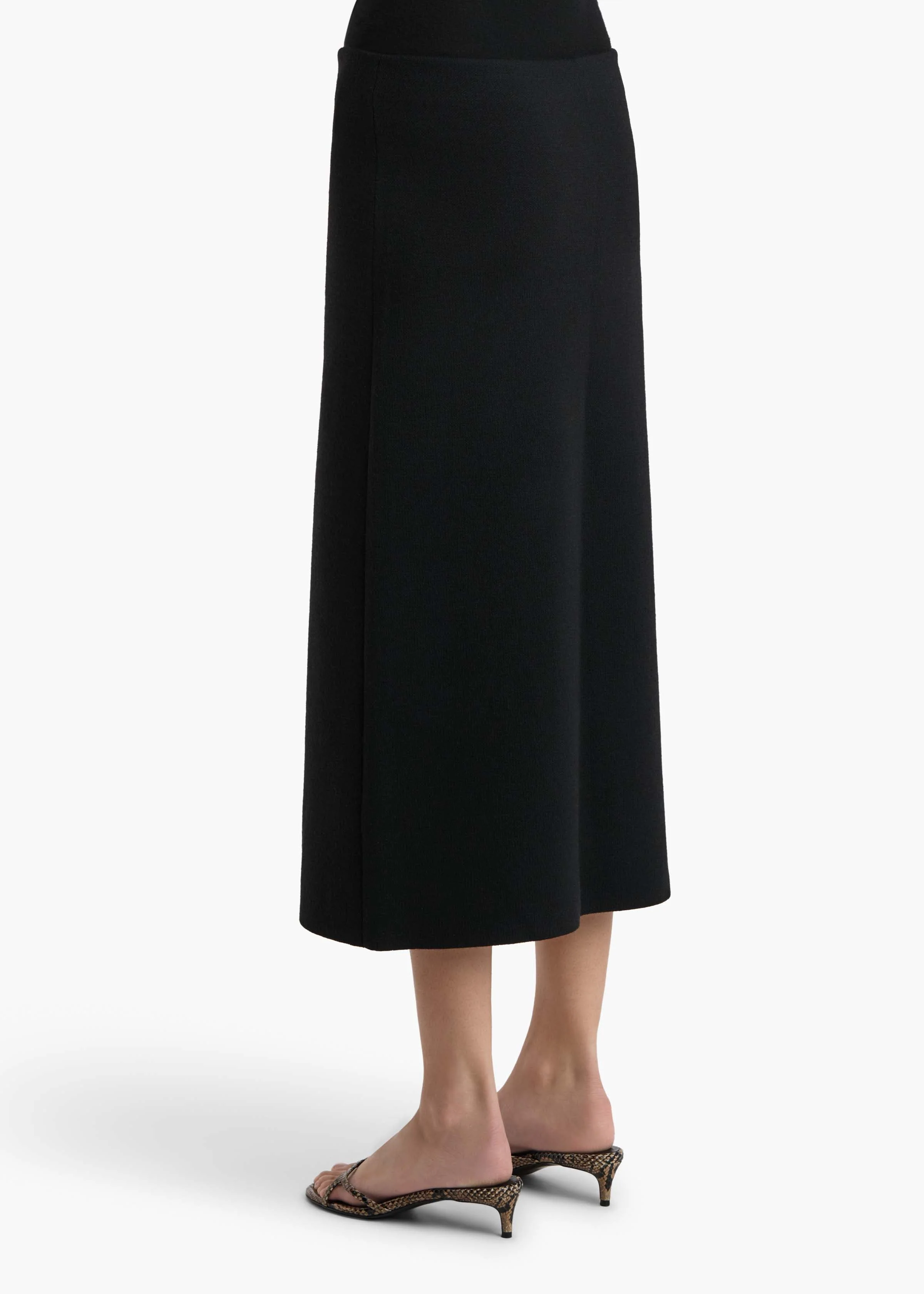 Khaite - Patri Skirt in Black - Image 11