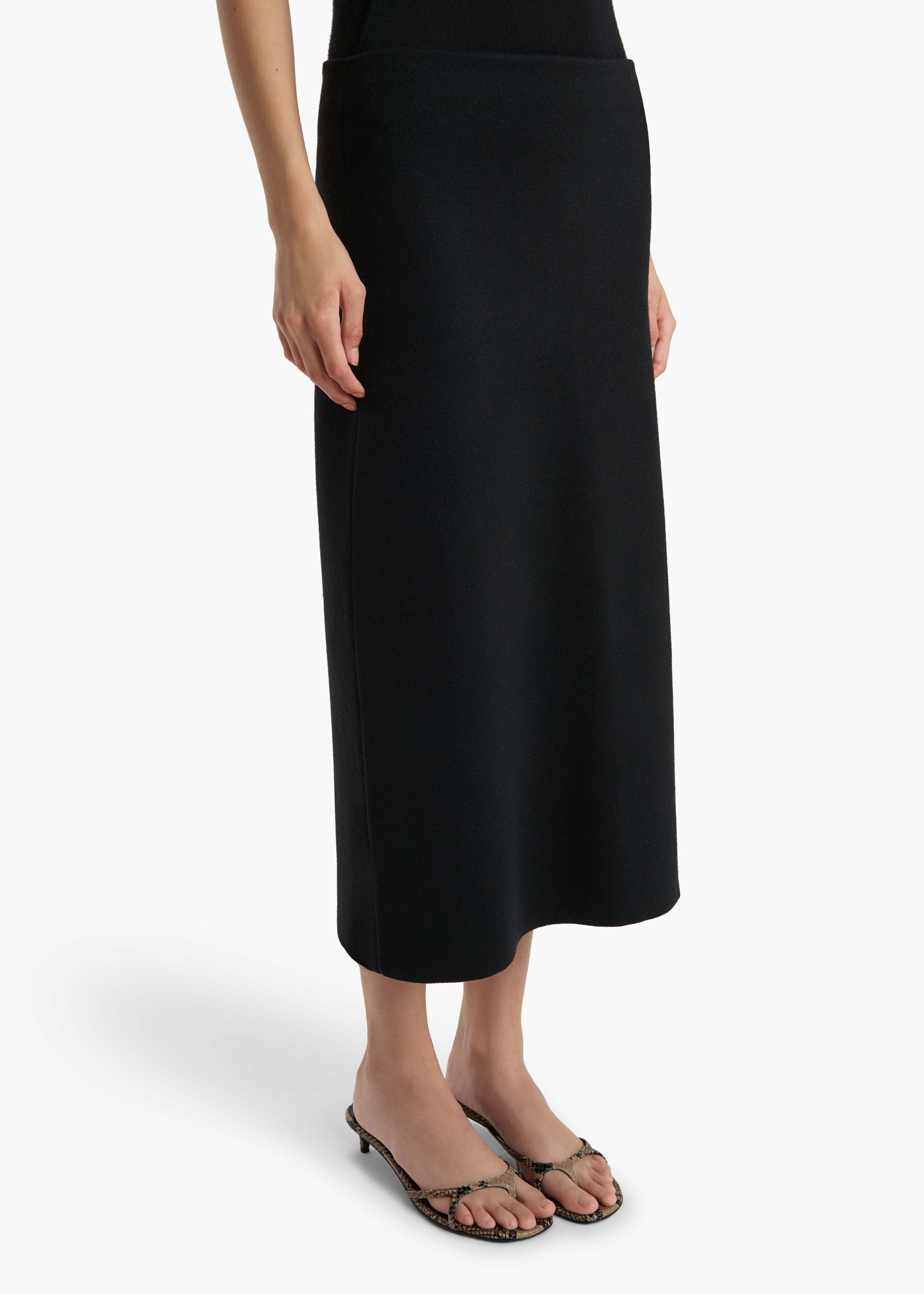Khaite - Patri Skirt in Black - Image 12