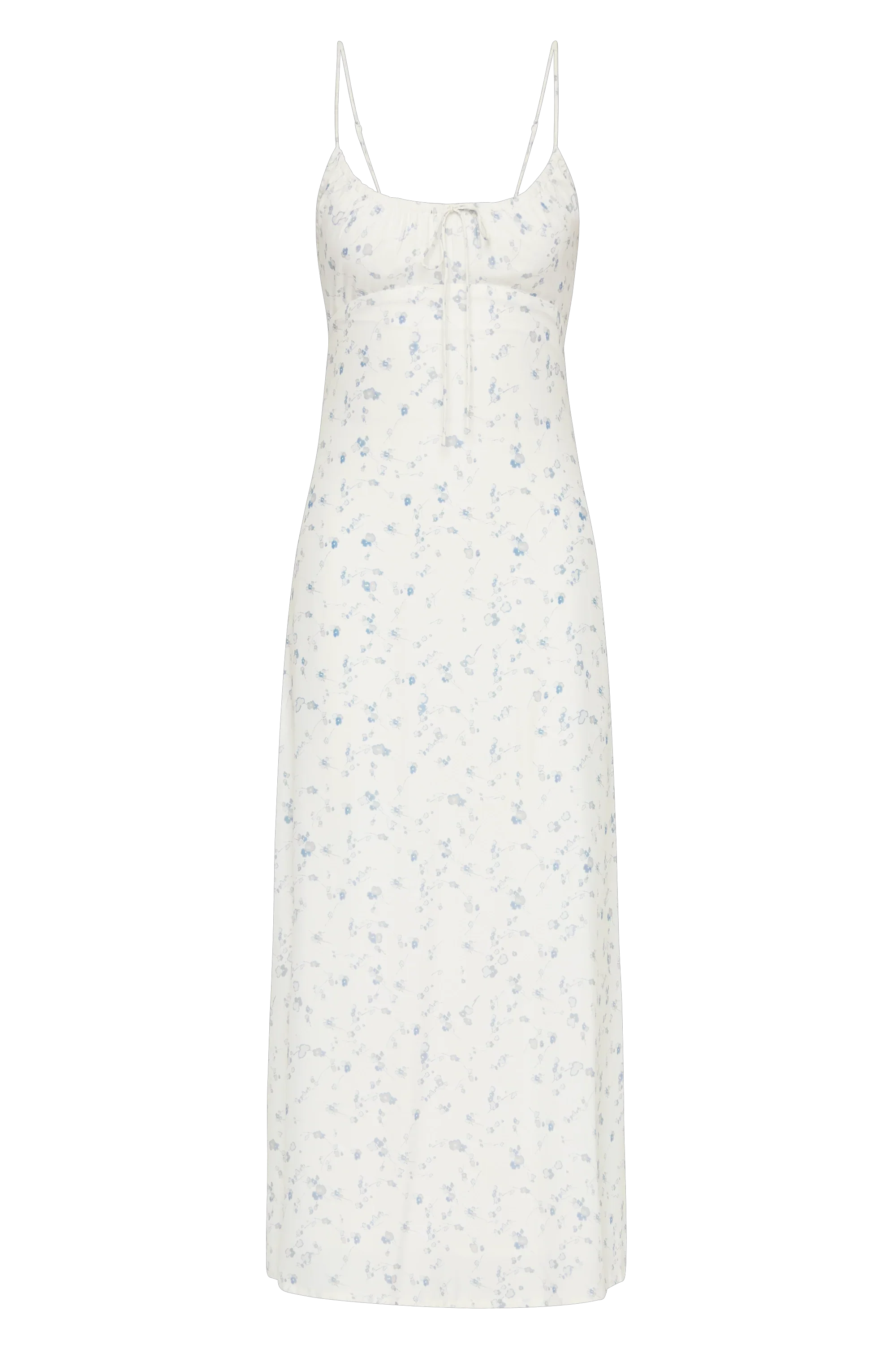 Faithfull - Pau Dress Blossom Egg Shell Powder Blue - Final Sale - Image 7