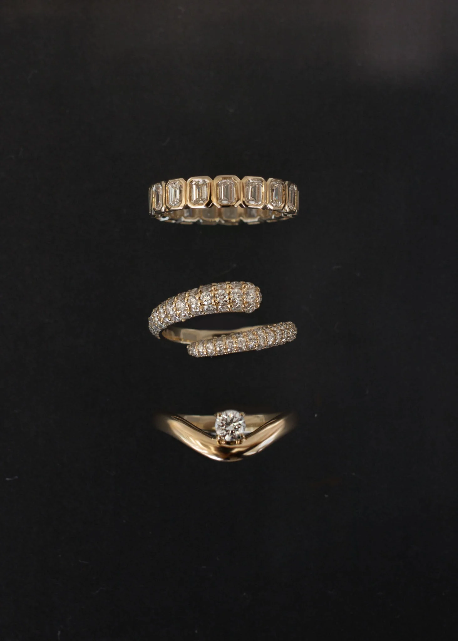 Kinn - Pavé Wrap Around Ring Diamond - Image 3