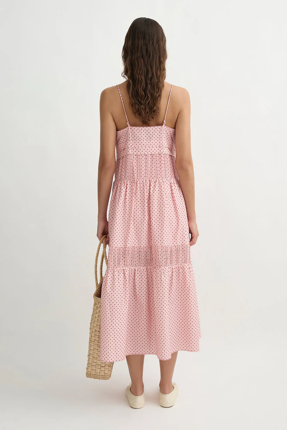 Posse - PEARL DRESS - BERRY CHOC POLKA DOT - Image 4