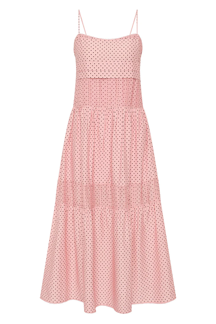 Posse - PEARL DRESS - BERRY CHOC POLKA DOT - Image 5