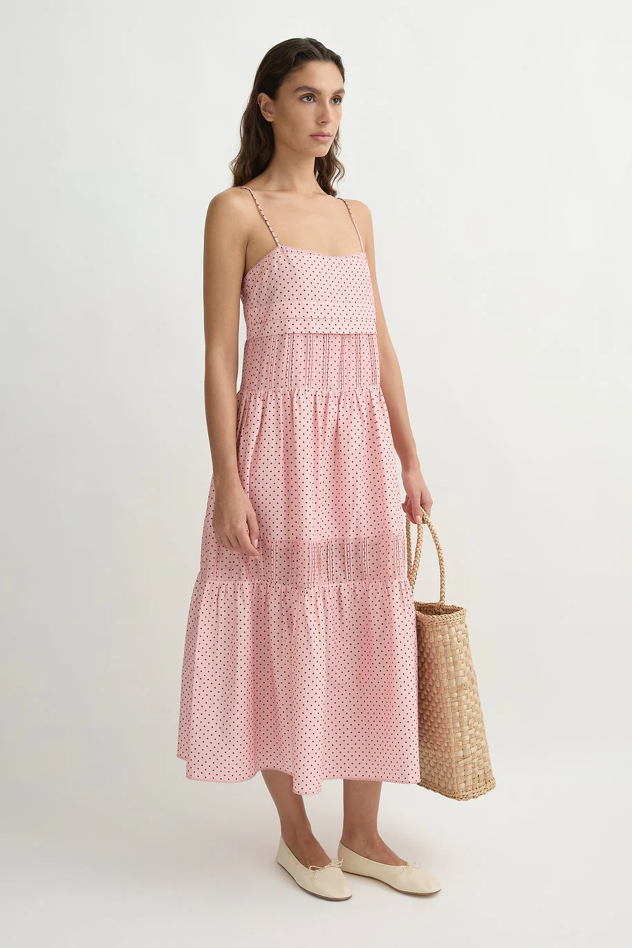 Posse - PEARL DRESS - BERRY CHOC POLKA DOT - Image 8