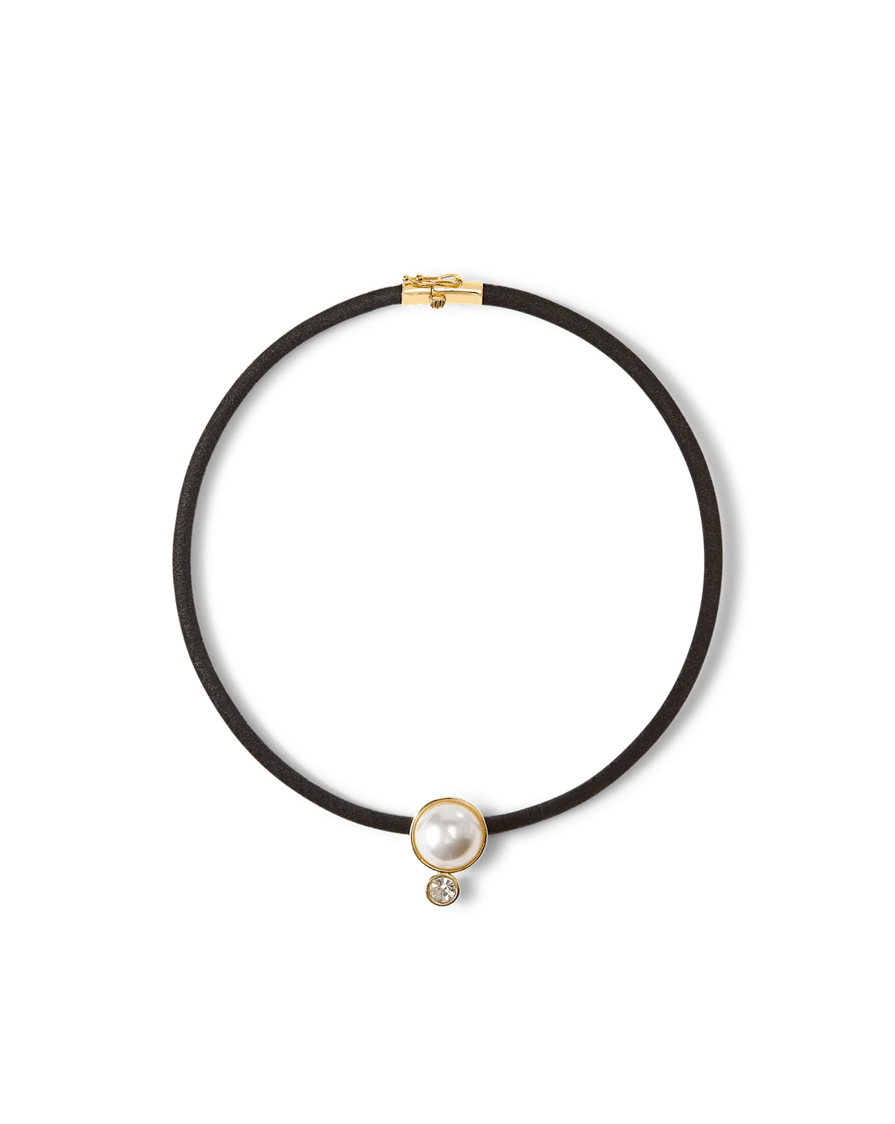 Veronica Beard - Pearl Pendant Cord Necklace - Image 5