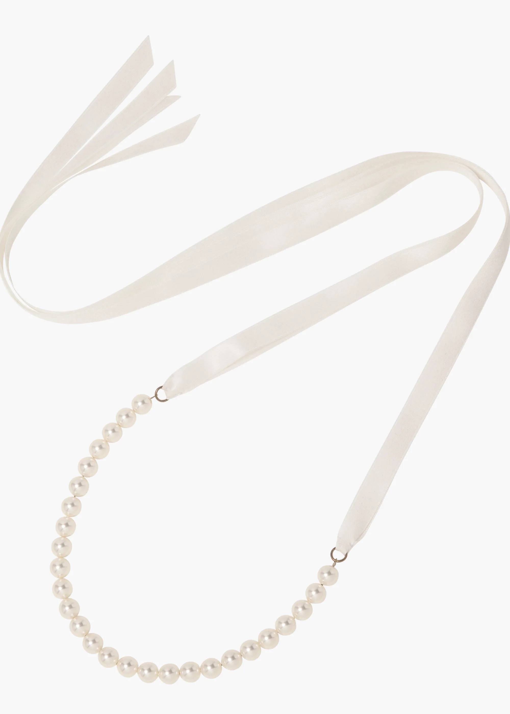 Jennifer Behr - Pearl Ribbon Tie - Image 6