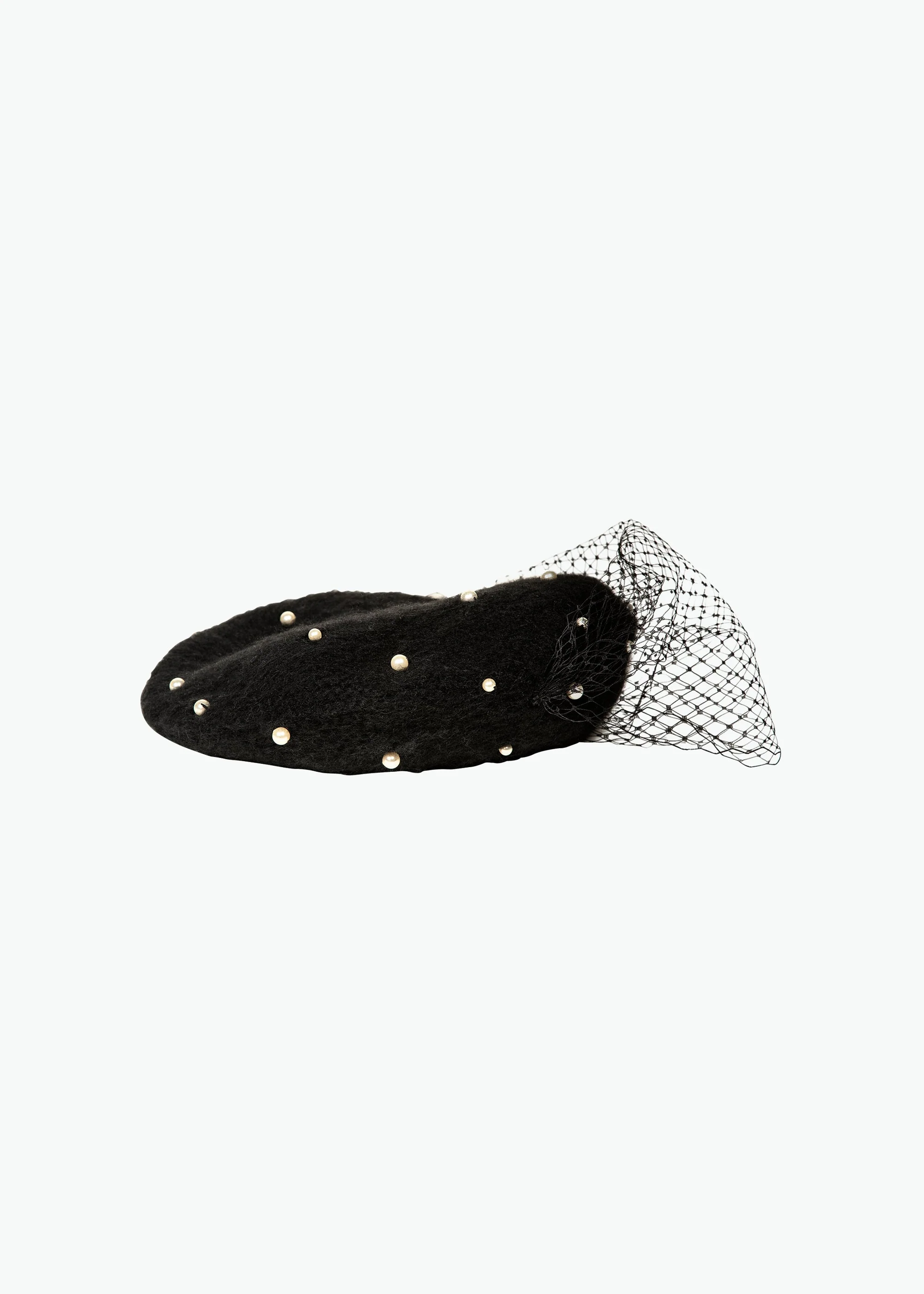 Jennifer Behr - Pearl Voilette Beret - Image 4