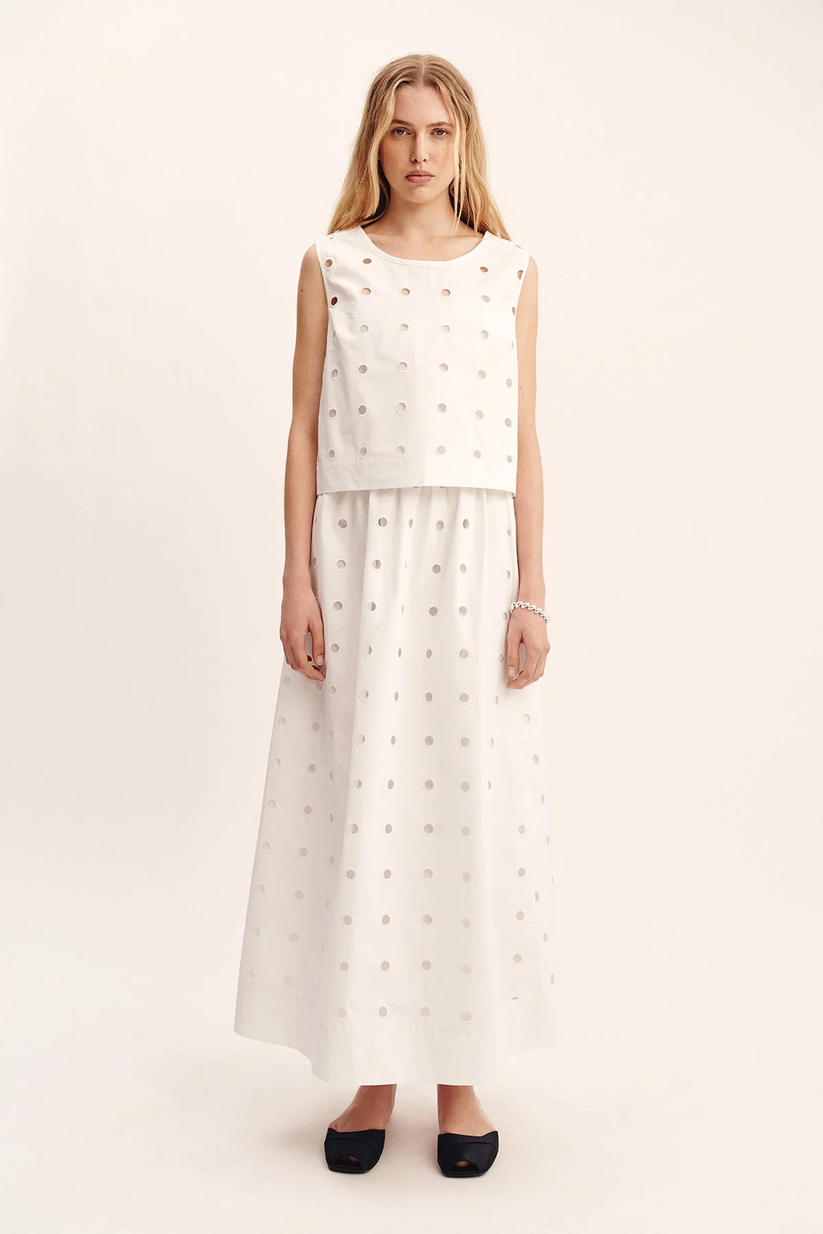 Posse - PEGGY SKIRT - VINTAGE WHITE - Image 2