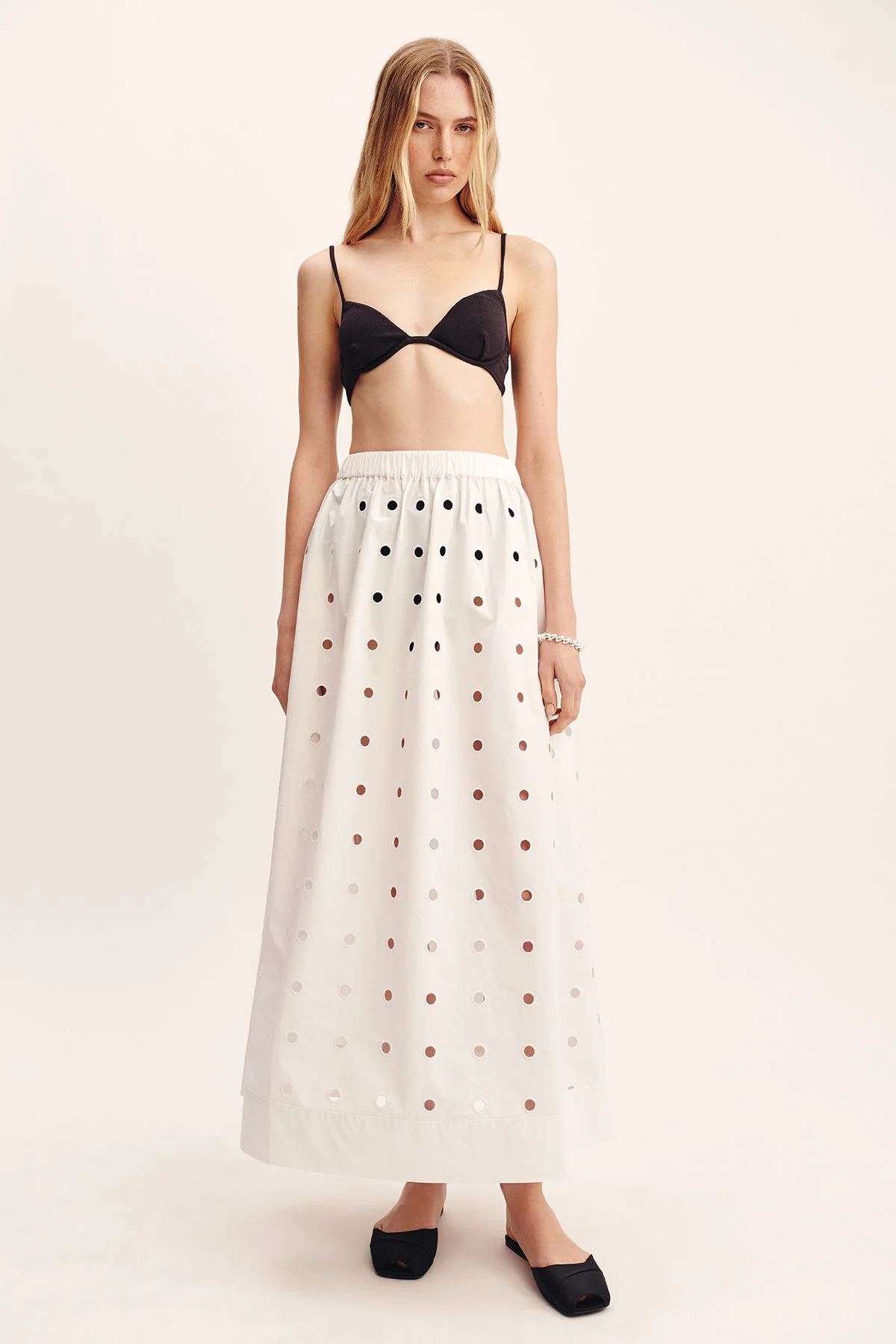 Posse - PEGGY SKIRT - VINTAGE WHITE - Image 8