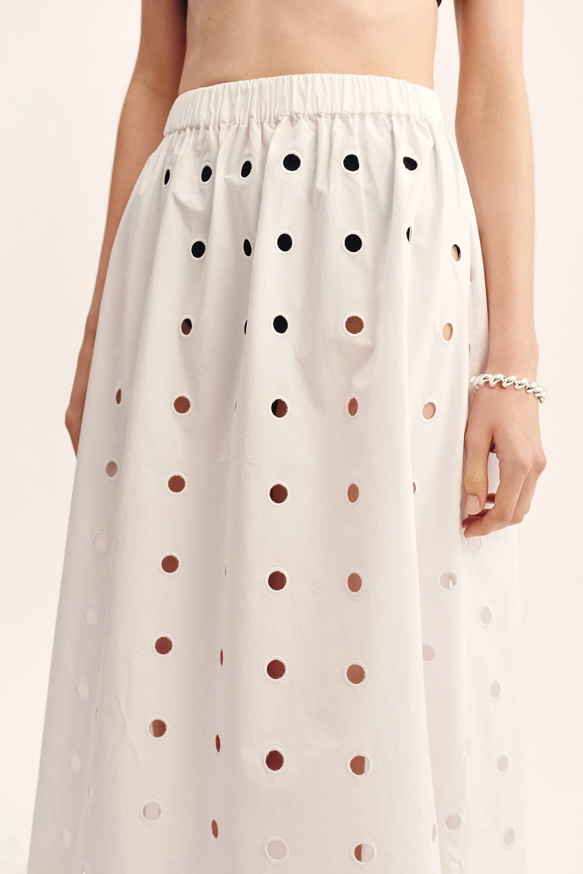 Posse - PEGGY SKIRT - VINTAGE WHITE - Image 9