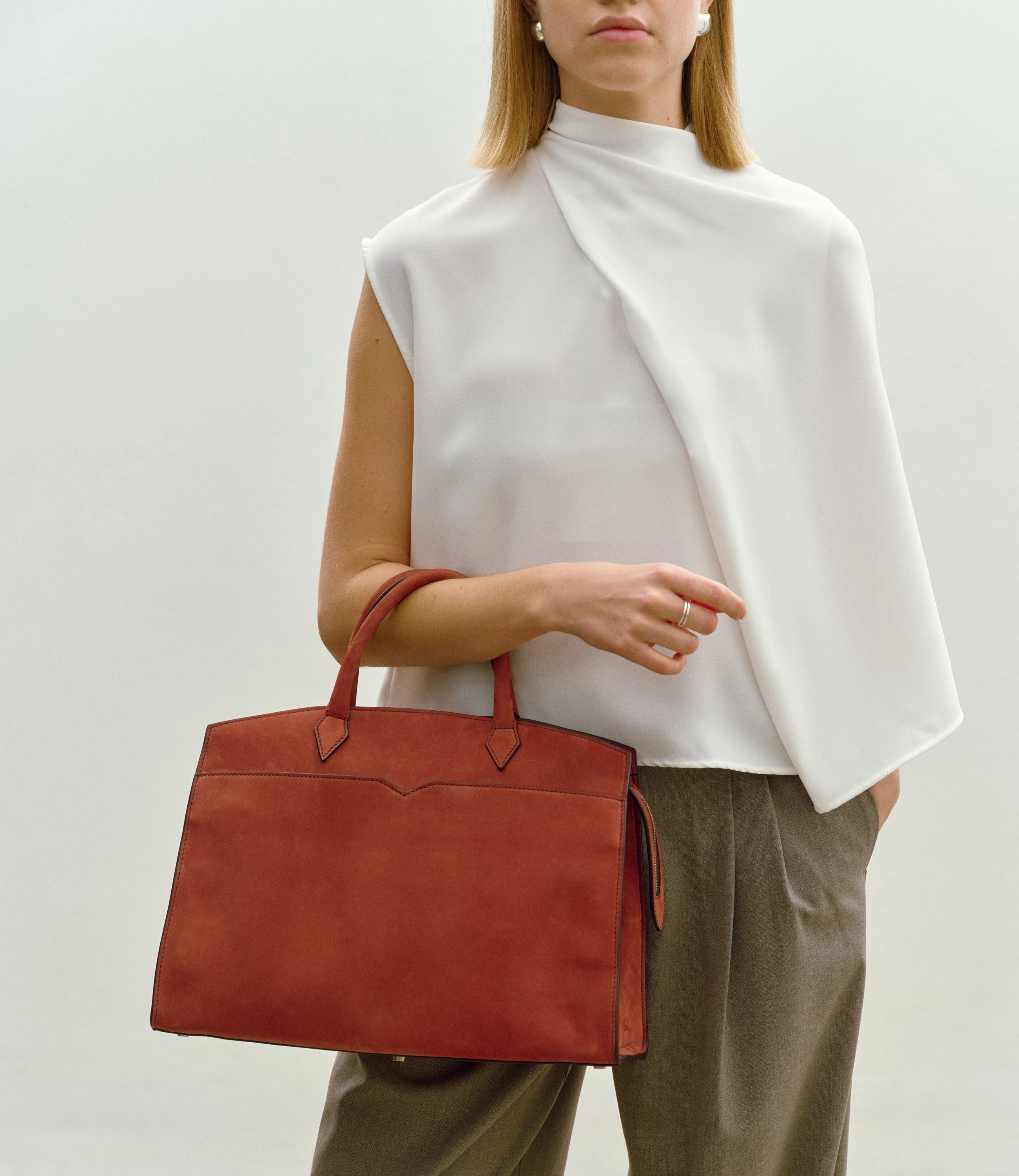 Metier - Pendulum 36 Nubuck Rust - Image 2