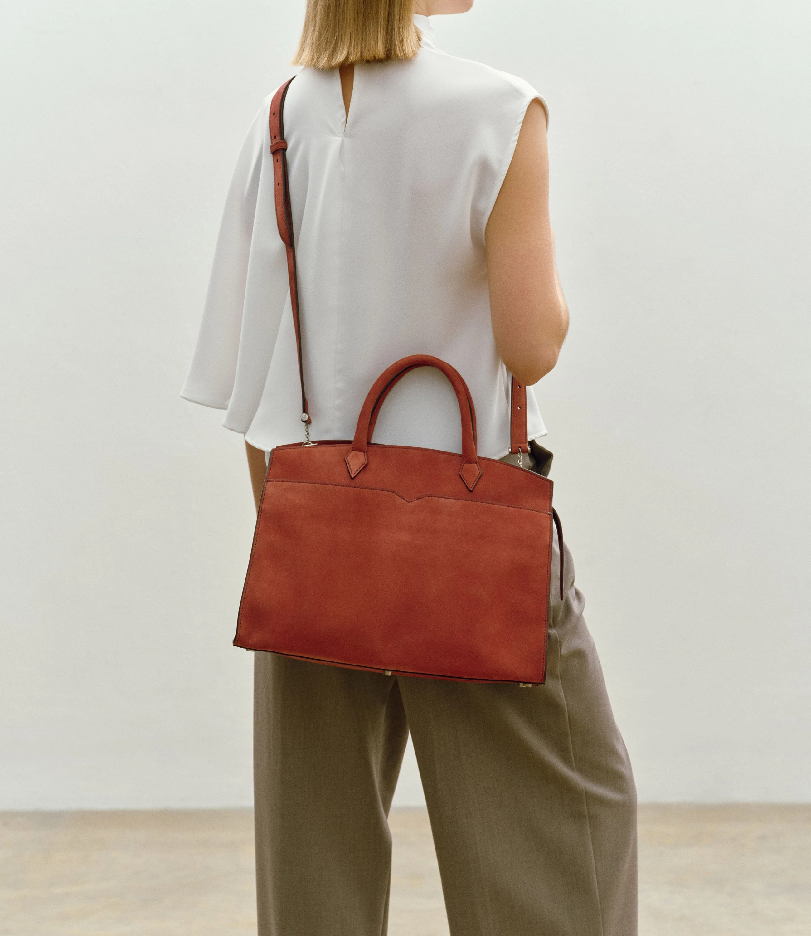 Metier - Pendulum 36 Nubuck Rust - Image 4