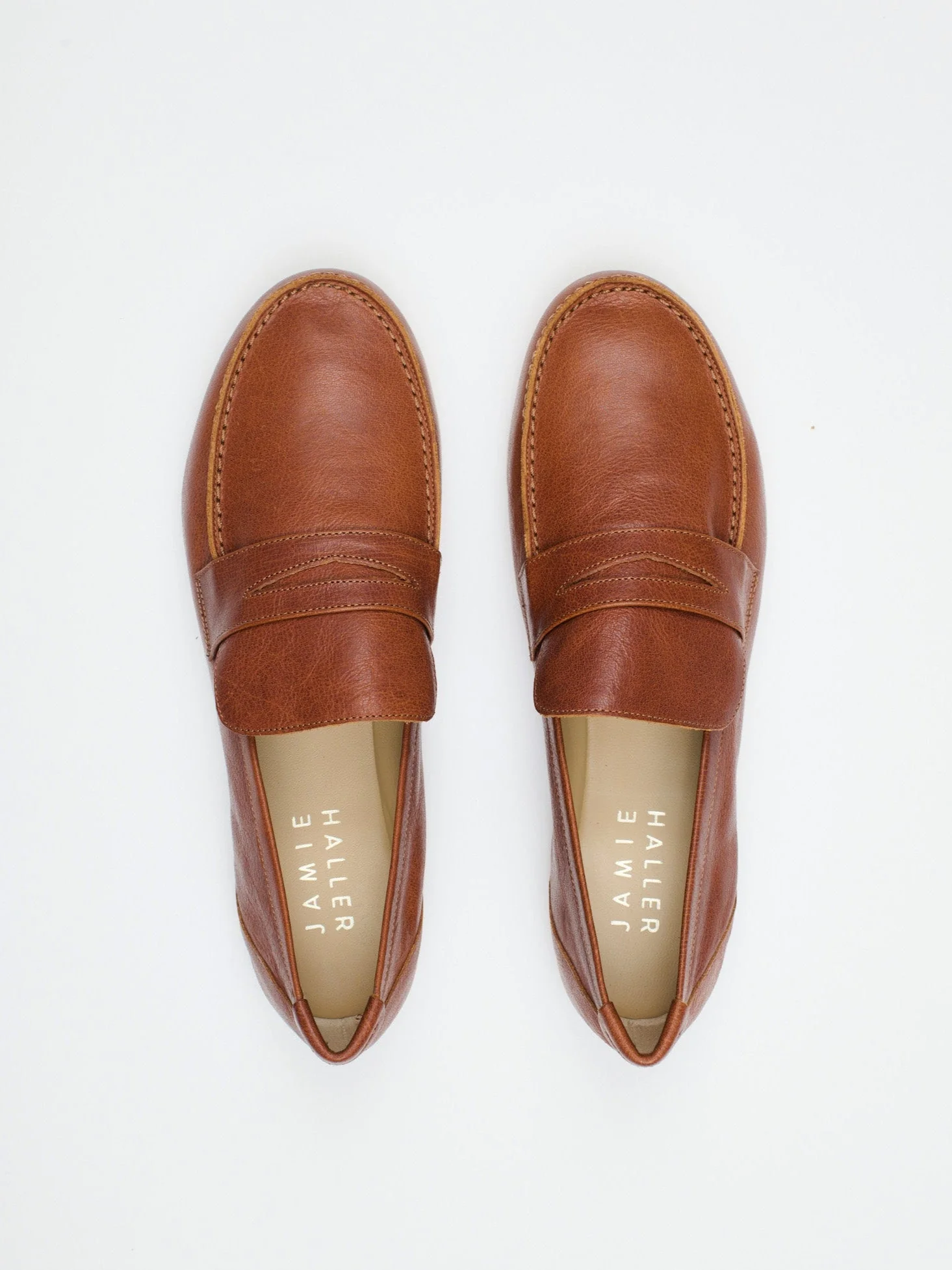Jamie Haller - The Penny Loafer in Brown