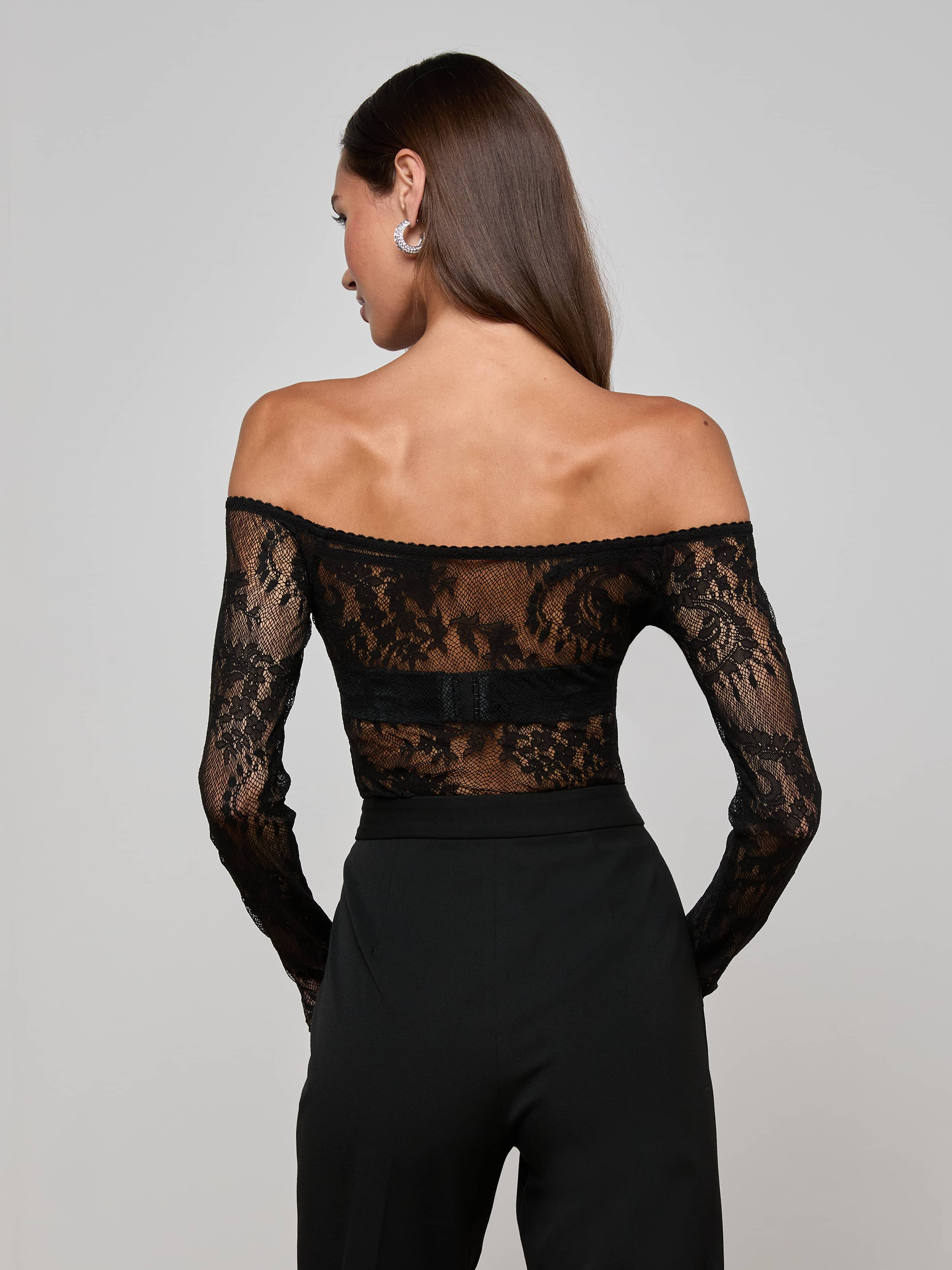 L'AGENCE - Peonie Lace Bodysuit - Image 10