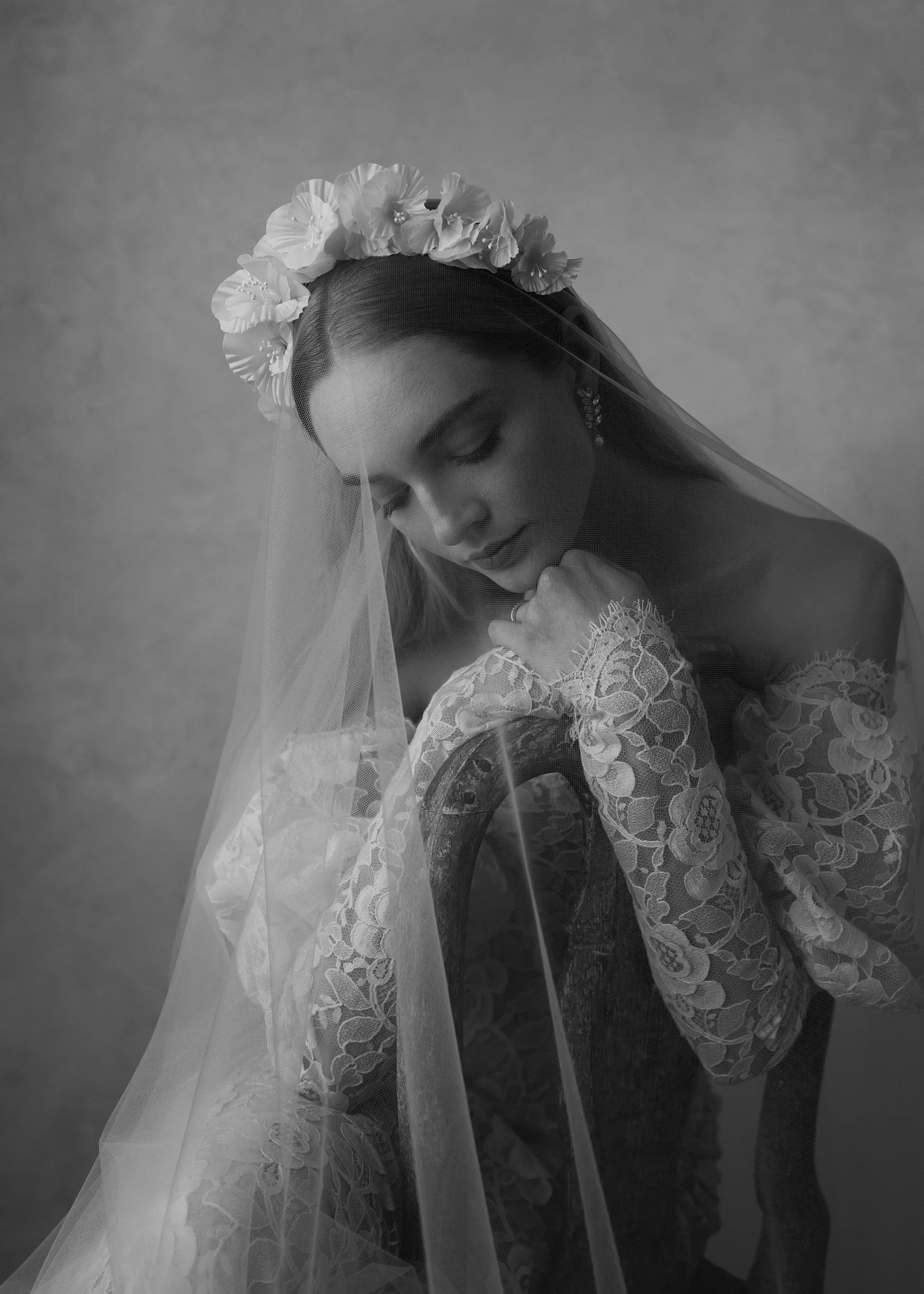 Jennifer Behr - Peony Vine Headband - Image 2