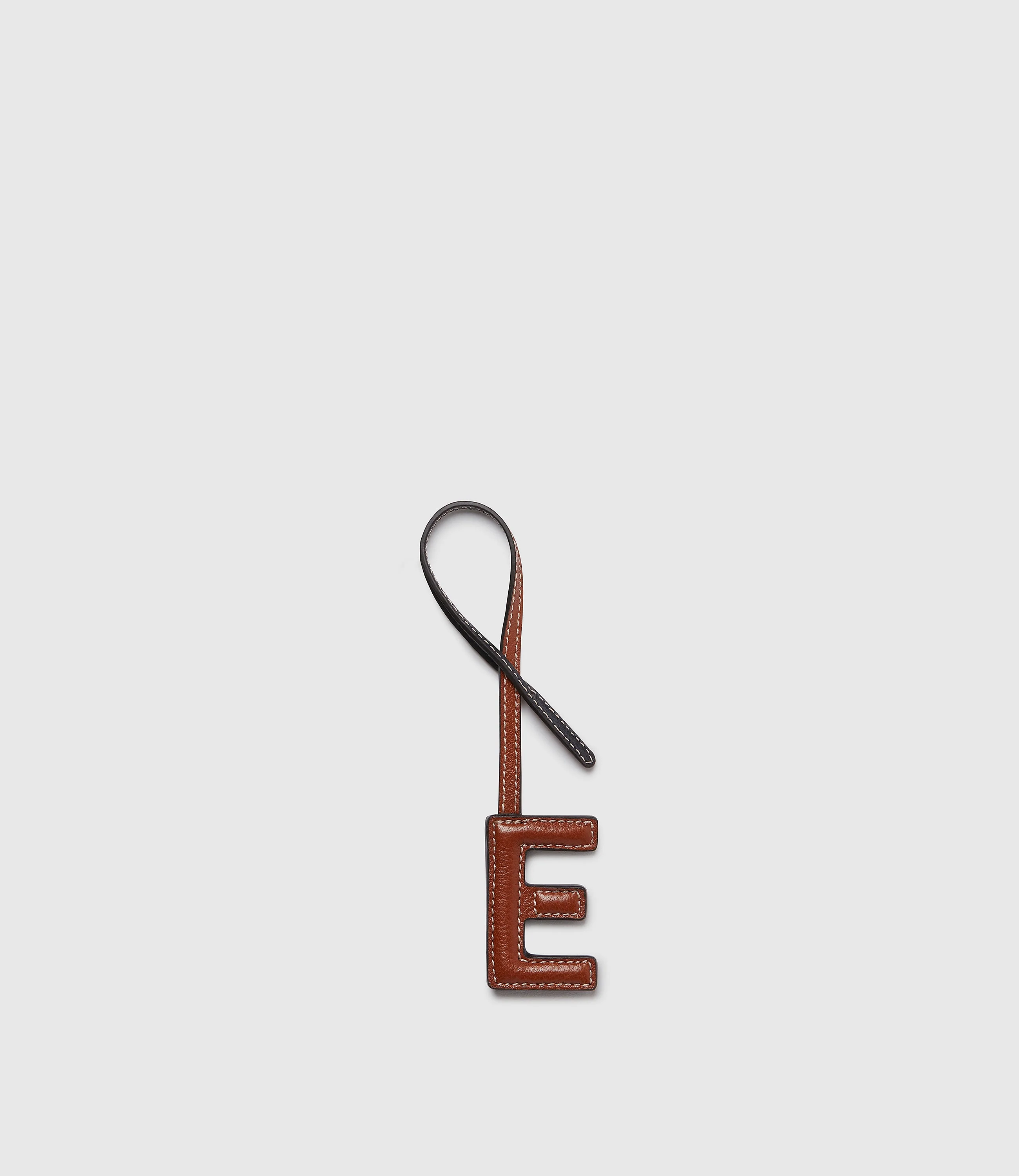 Metier - Personalisation Letter Charm Buffalo Cognac and Black with Salt Stitching - Image 9