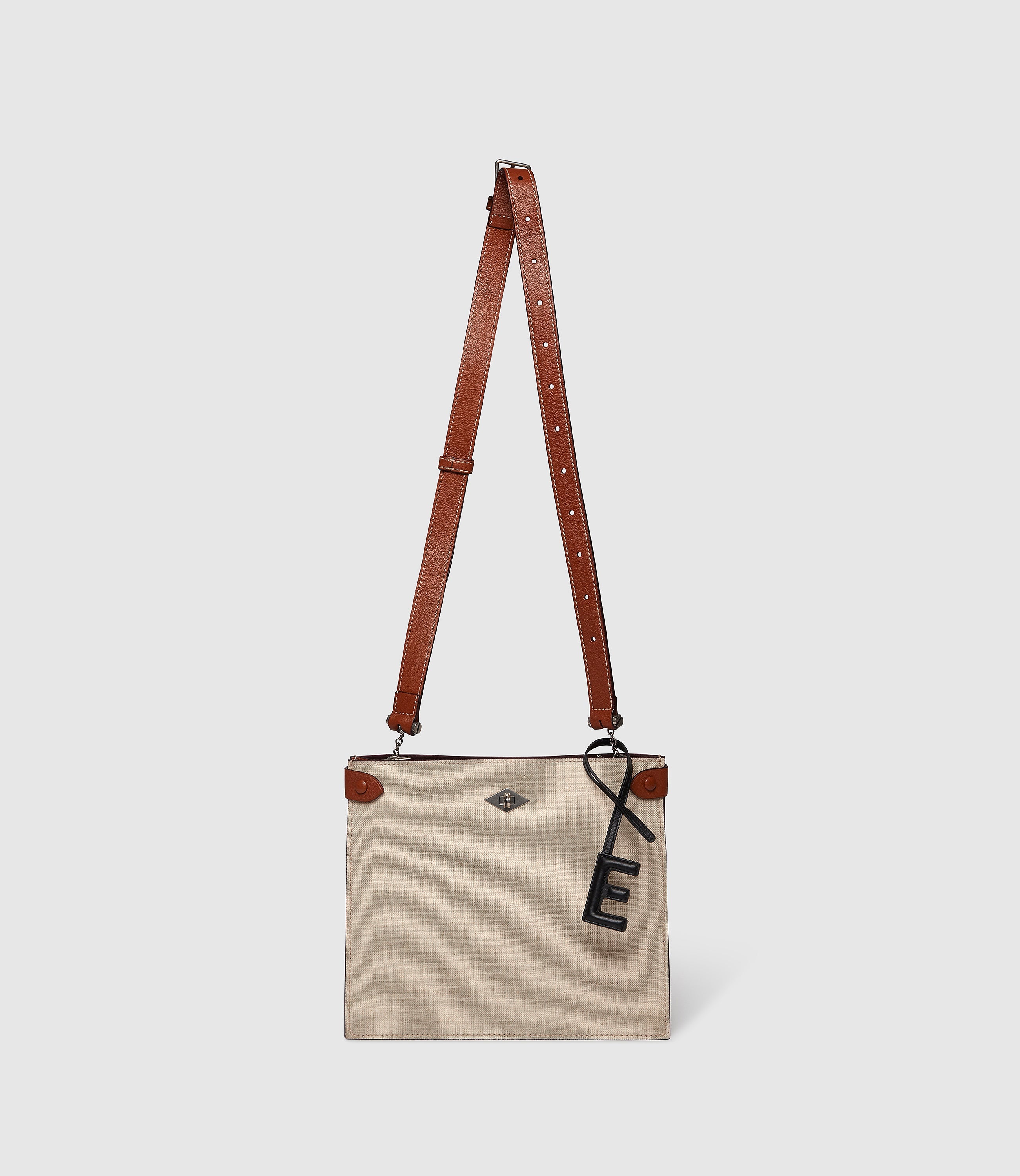 Metier - Personalisation Letter Charm Smooth Calfskin Black - Image 2