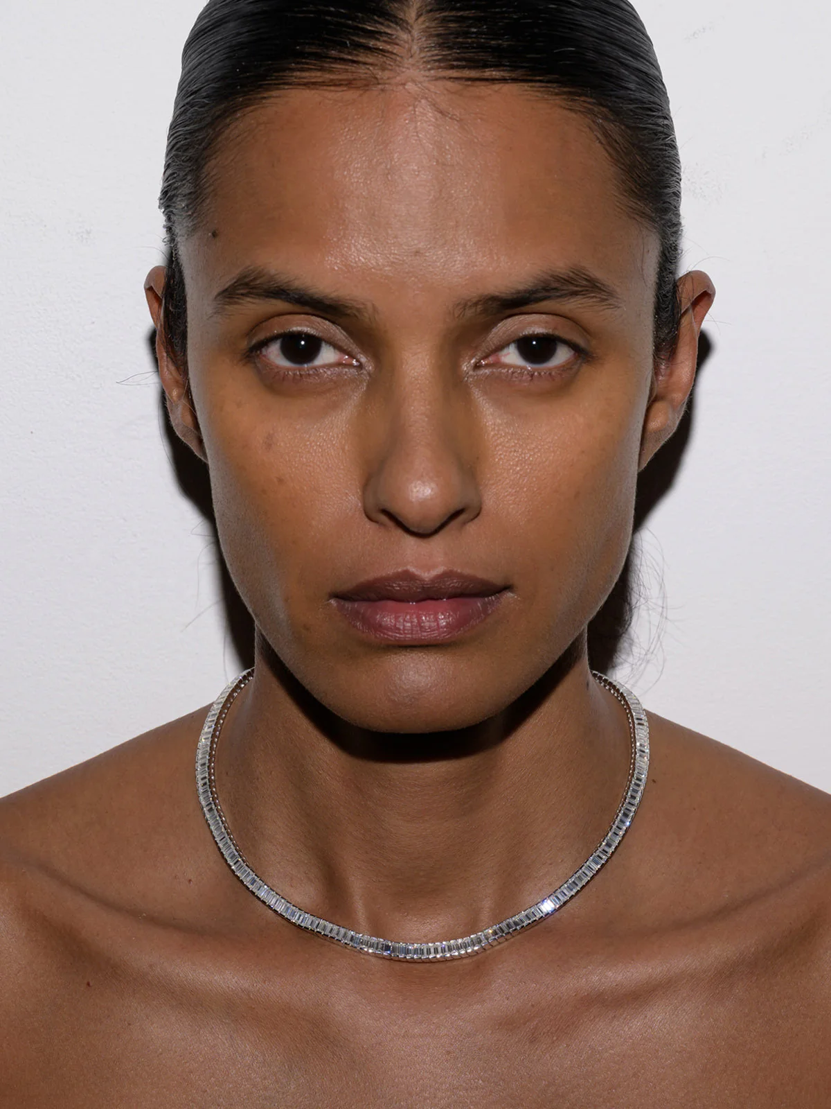 Dorsey - PETITE BESSETTE RIVIÈRE NECKLACE IN MOISSANITE - Image 5