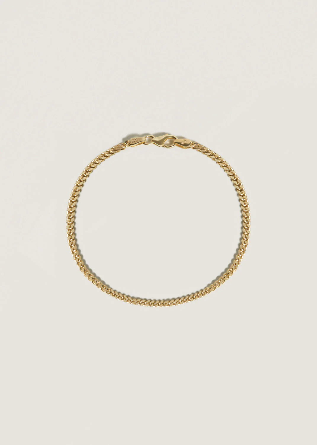 Kinn - Petite Capri Curb Chain Bracelet