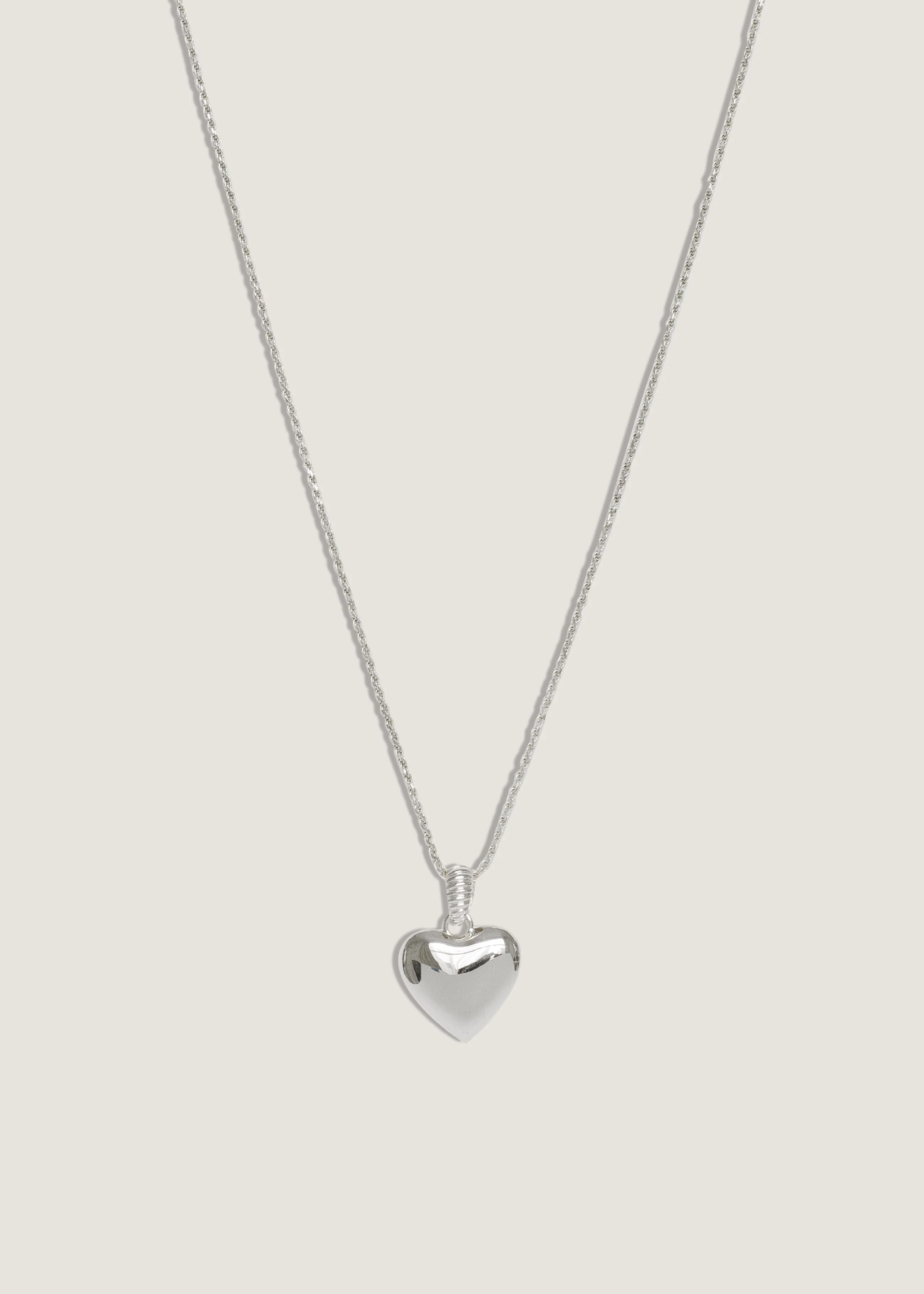 Kinn - Petite Close To My Heart Necklace Silver