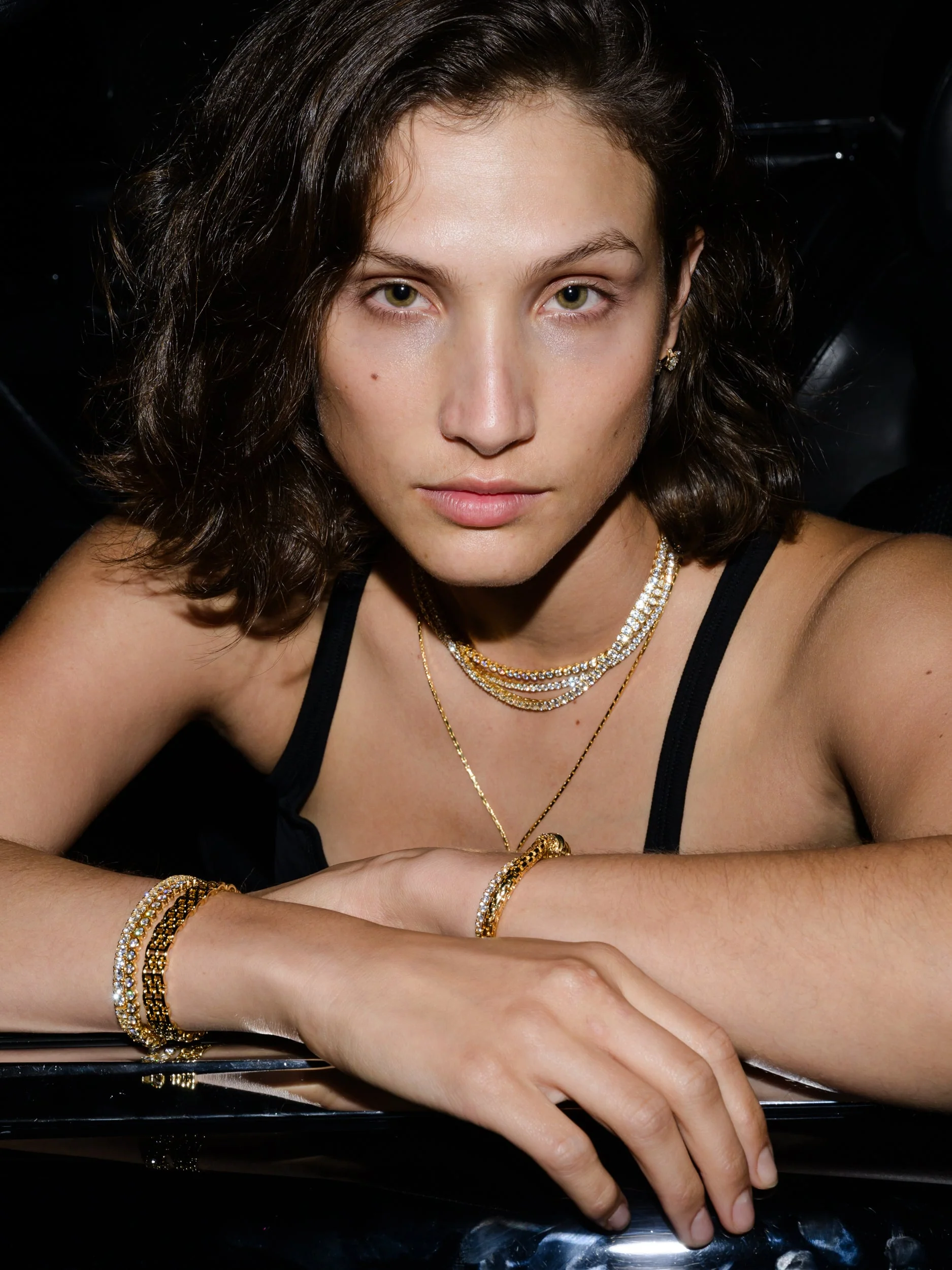 Dorsey - PETITE LEONORA LINK BRACELET, GOLD - Image 4