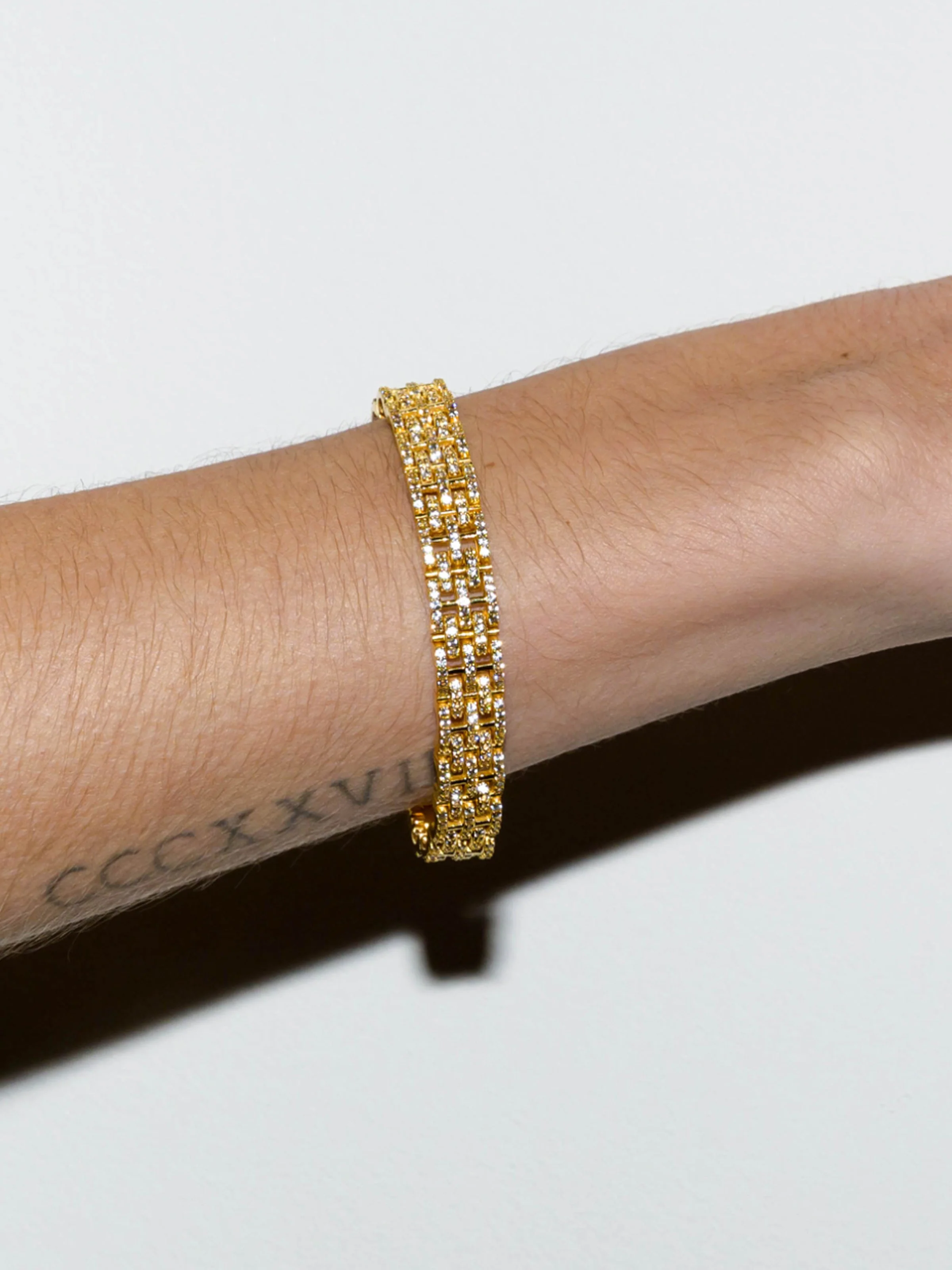 Dorsey - PETITE BENEDETTA BRACELET IN LAB WHITE SAPPHIRE - Image 3