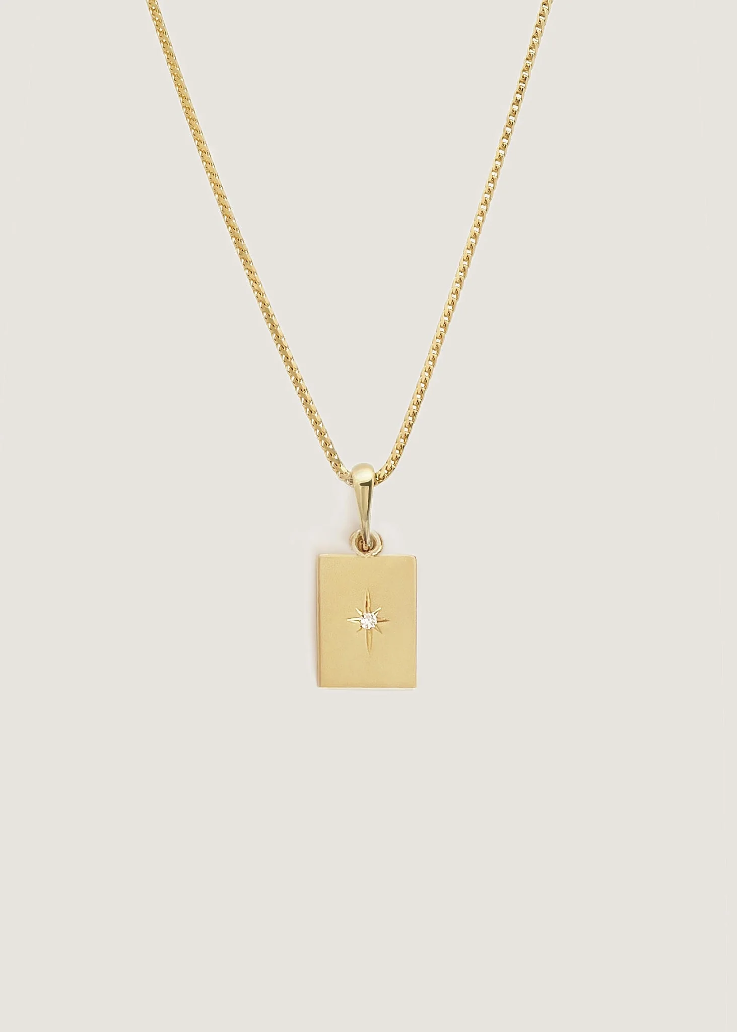 Kinn - Petite North Star Diamond Necklace