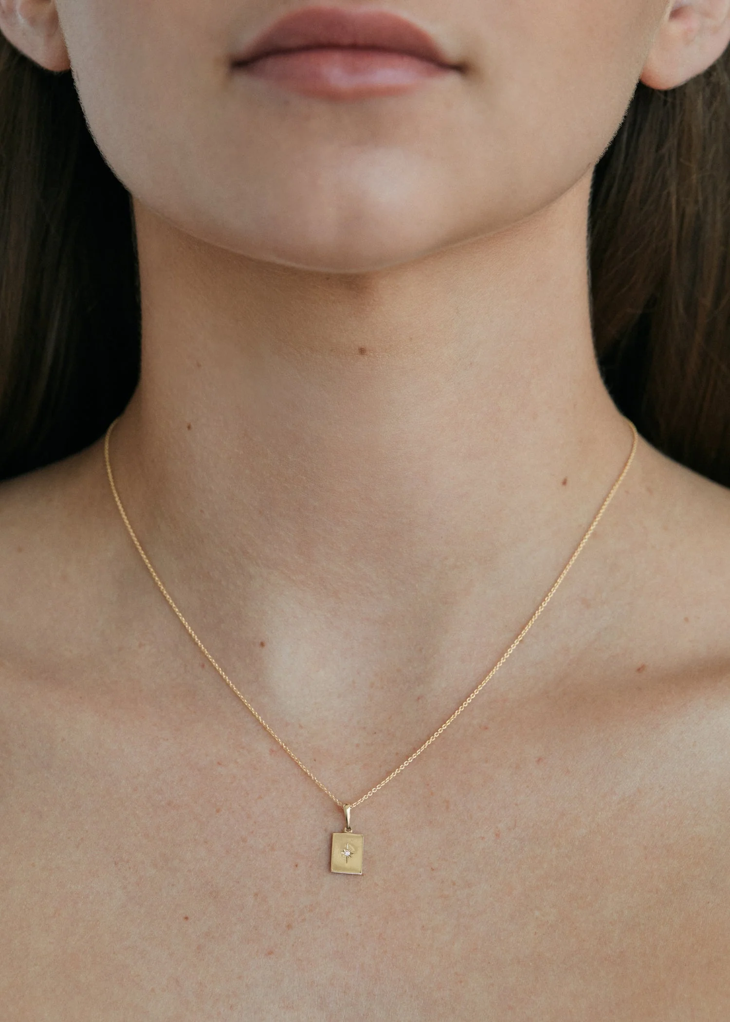 Kinn - Petite North Star Diamond Necklace - Image 2