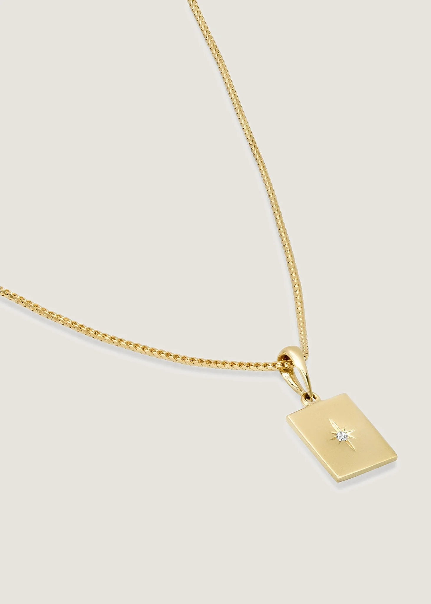 Kinn - Petite North Star Diamond Necklace - Image 3