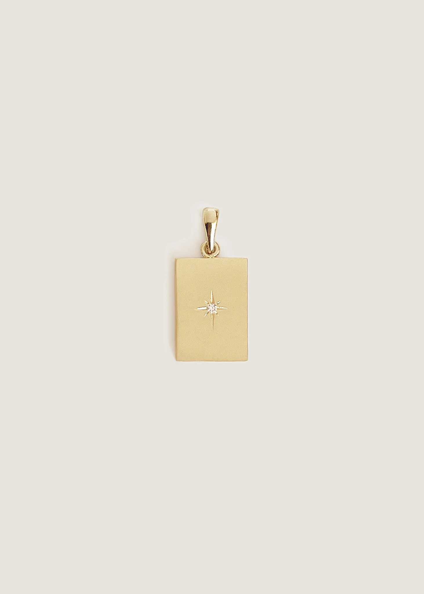 Kinn - Petite North Star Diamond Pendant